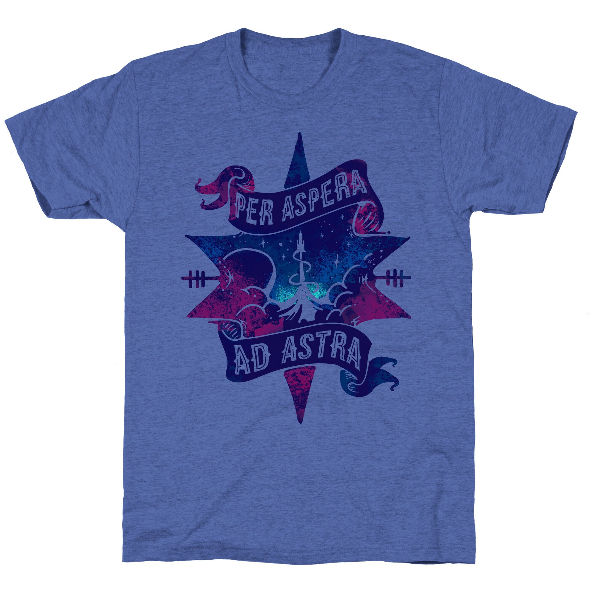 Per Aspera Ad Astra Unisex Triblend Tee