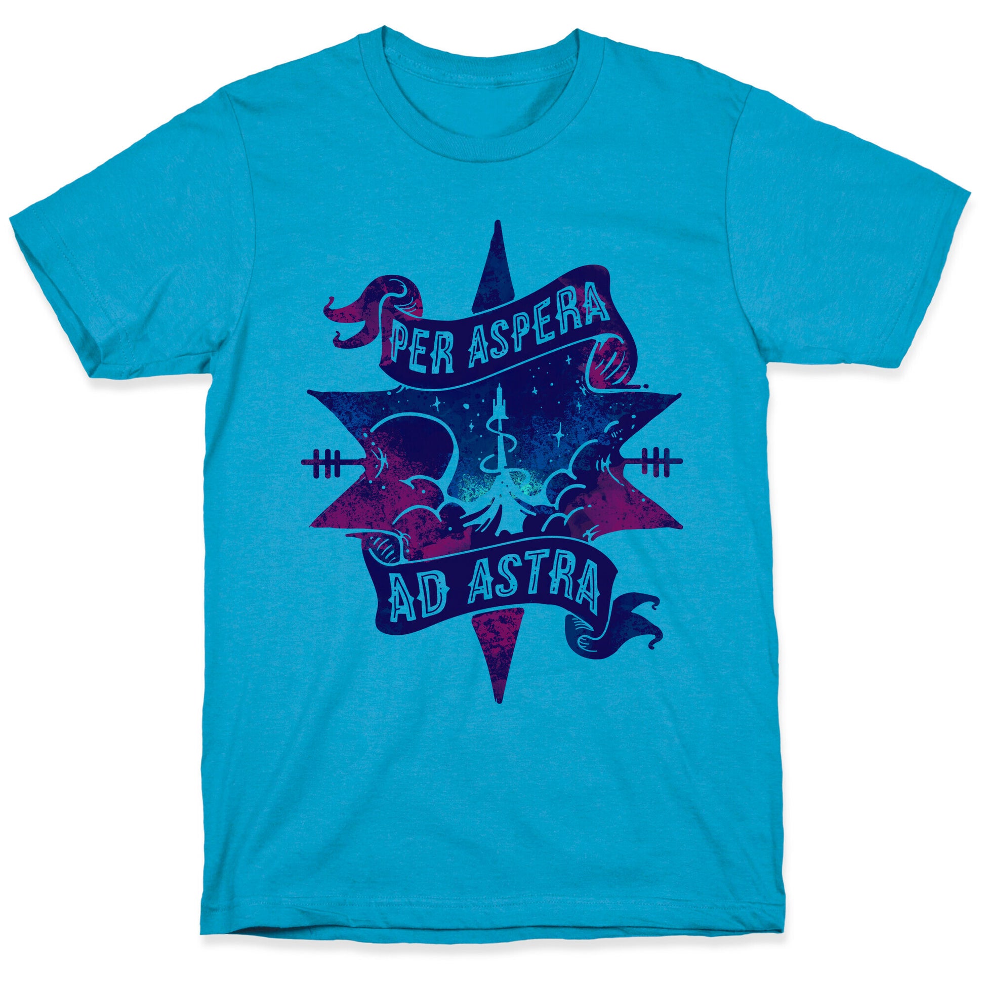 Per Aspera Ad Astra Unisex Triblend Tee