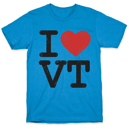 I Love Vermont T-Shirt