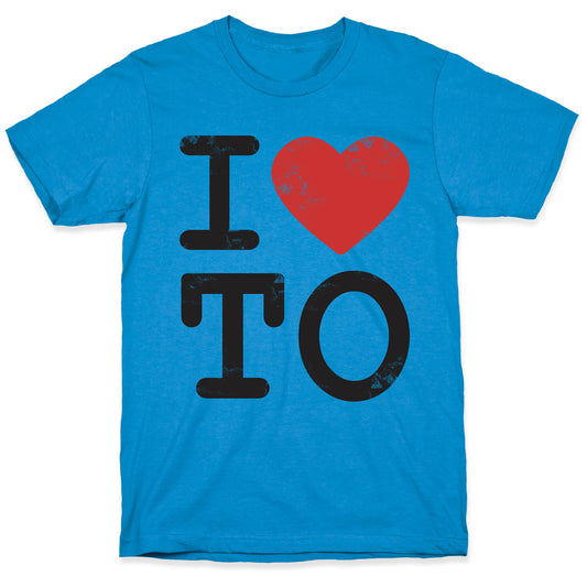 I Love Toronto Ontario T-Shirt