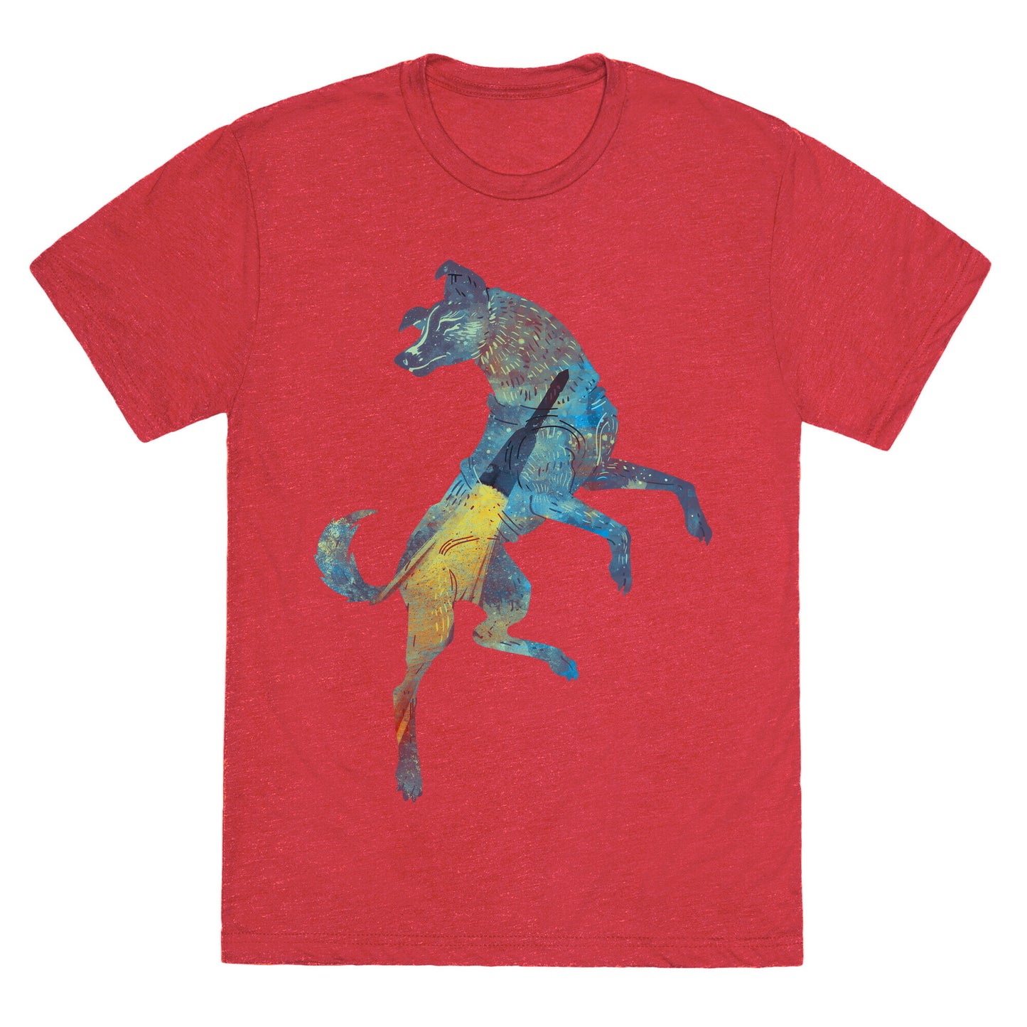 Astronaut Dog Laika Unisex Triblend Tee
