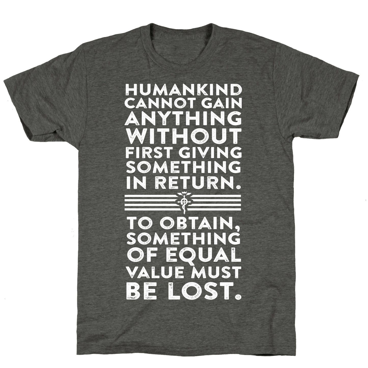 The First Law of Alchemy Unisex Triblend Tee