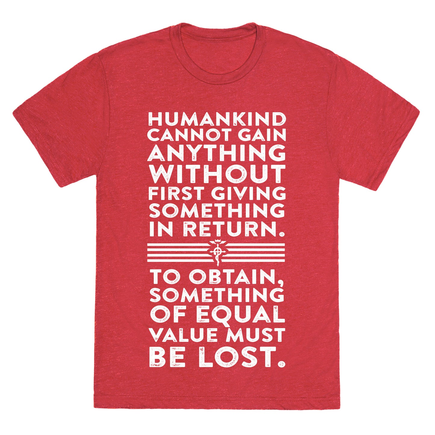 The First Law of Alchemy Unisex Triblend Tee