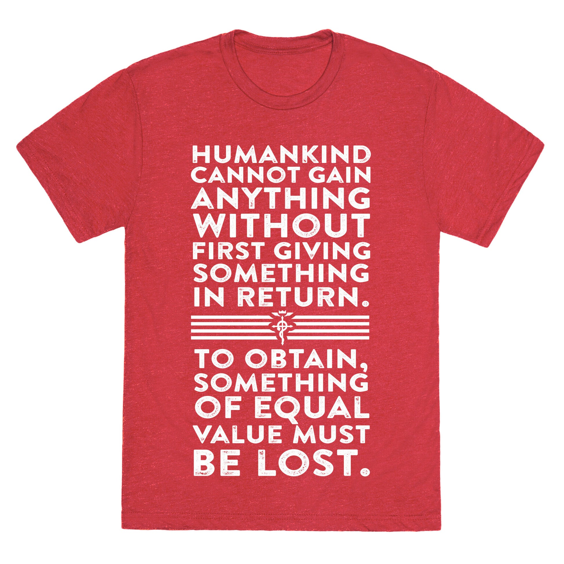 The First Law of Alchemy Unisex Triblend Tee