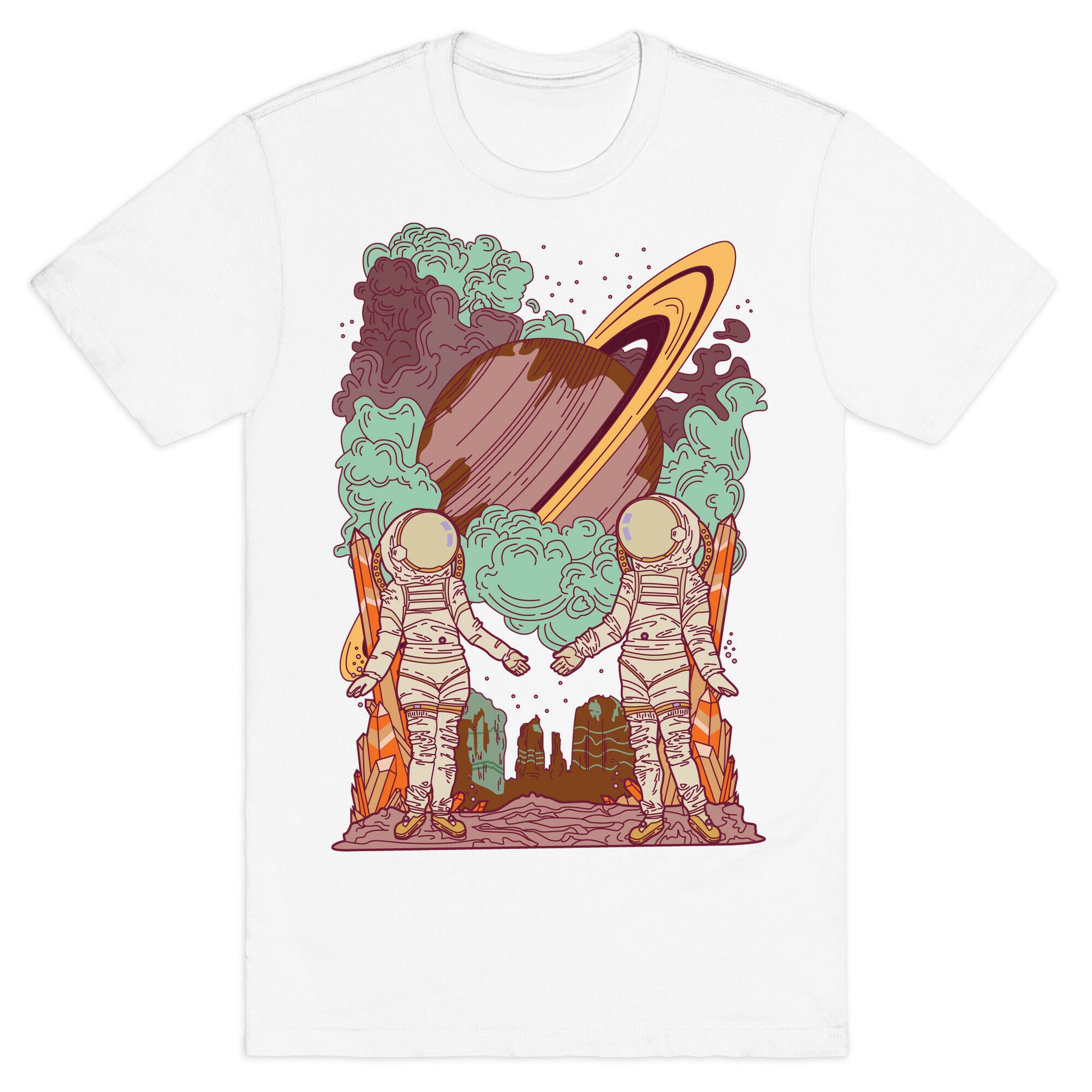 The Lovers in Space T-Shirt