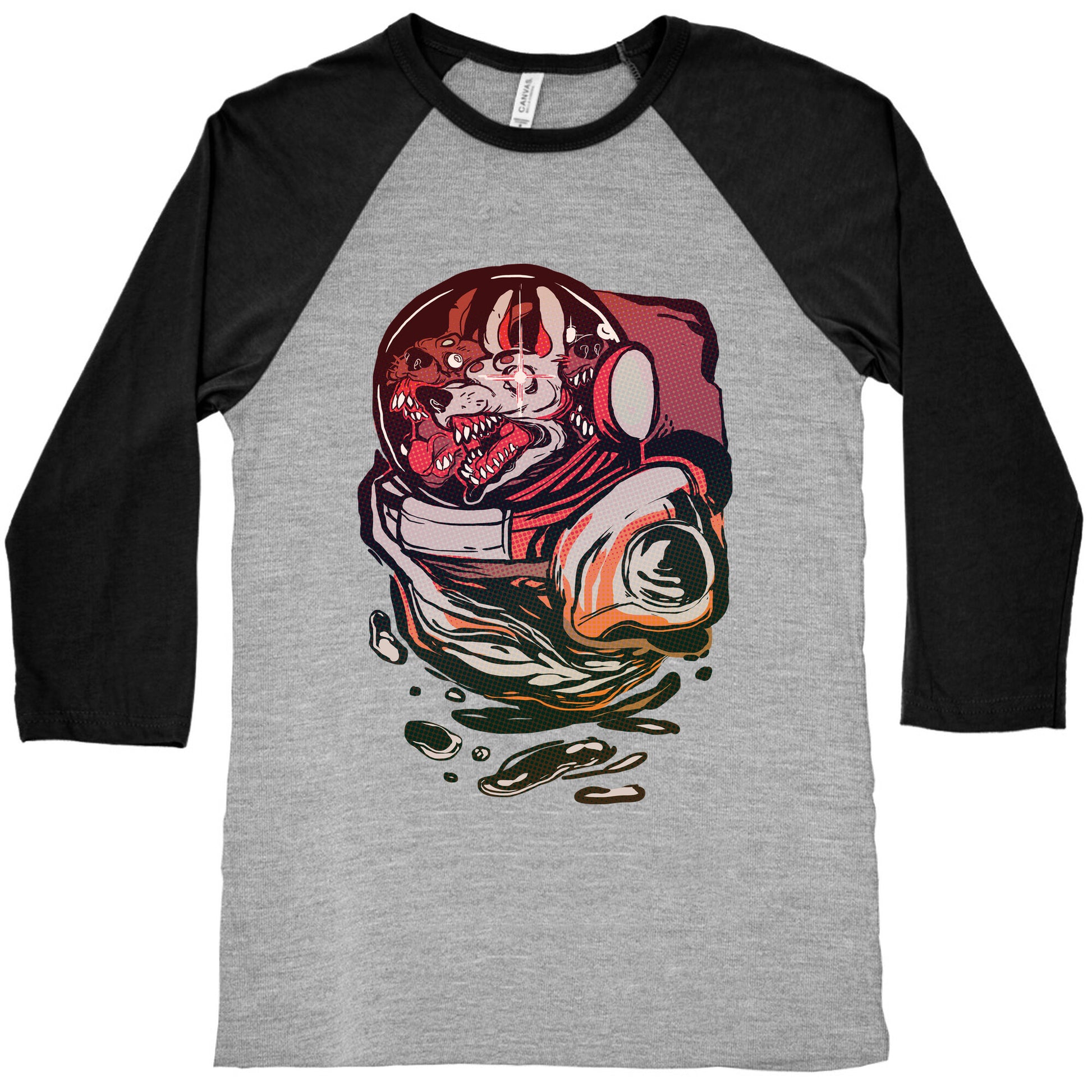 Space Madness Baseball Tee