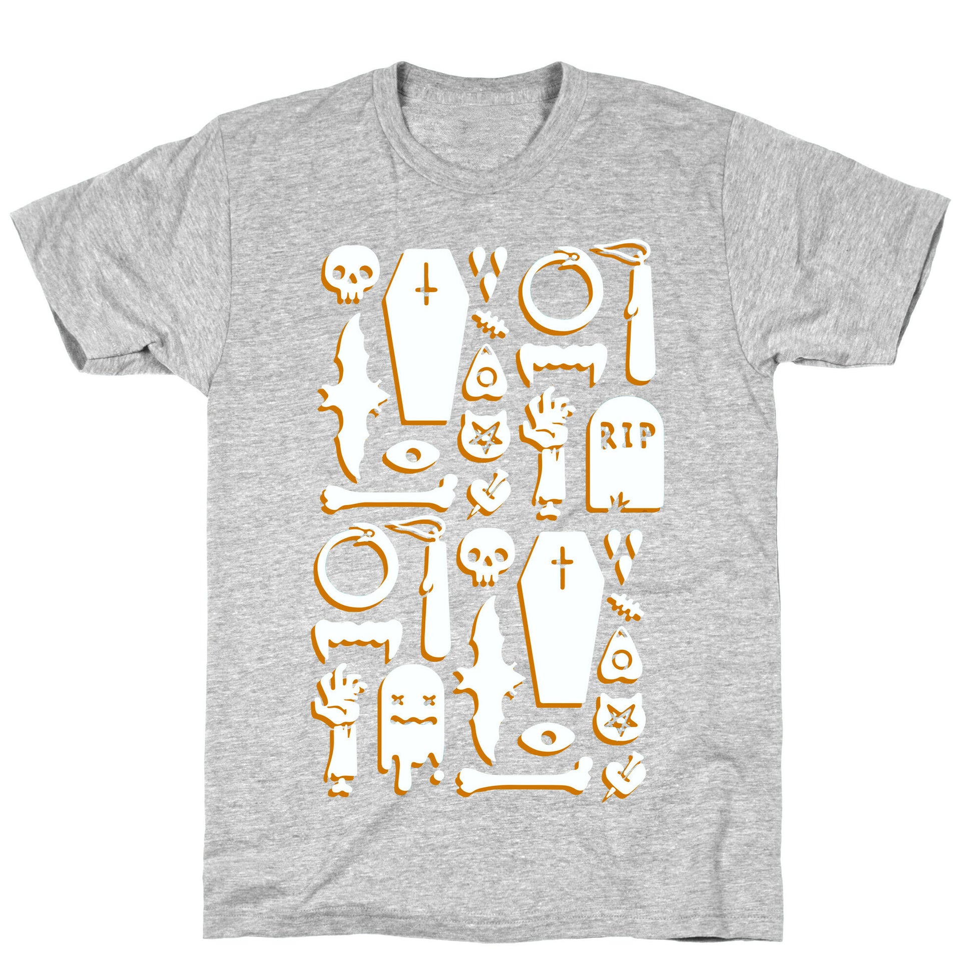 Simple Halloween Pattern T-Shirt