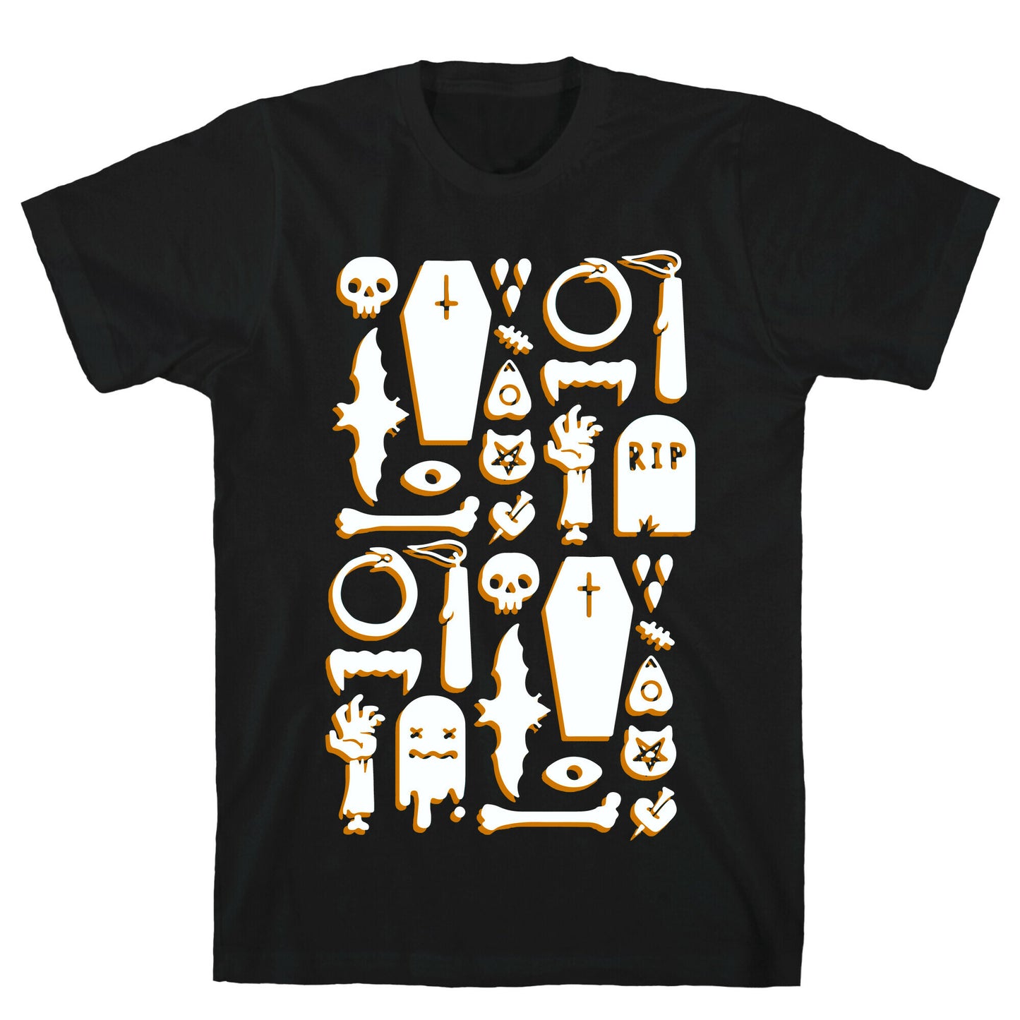 Simple Halloween Pattern T-Shirt
