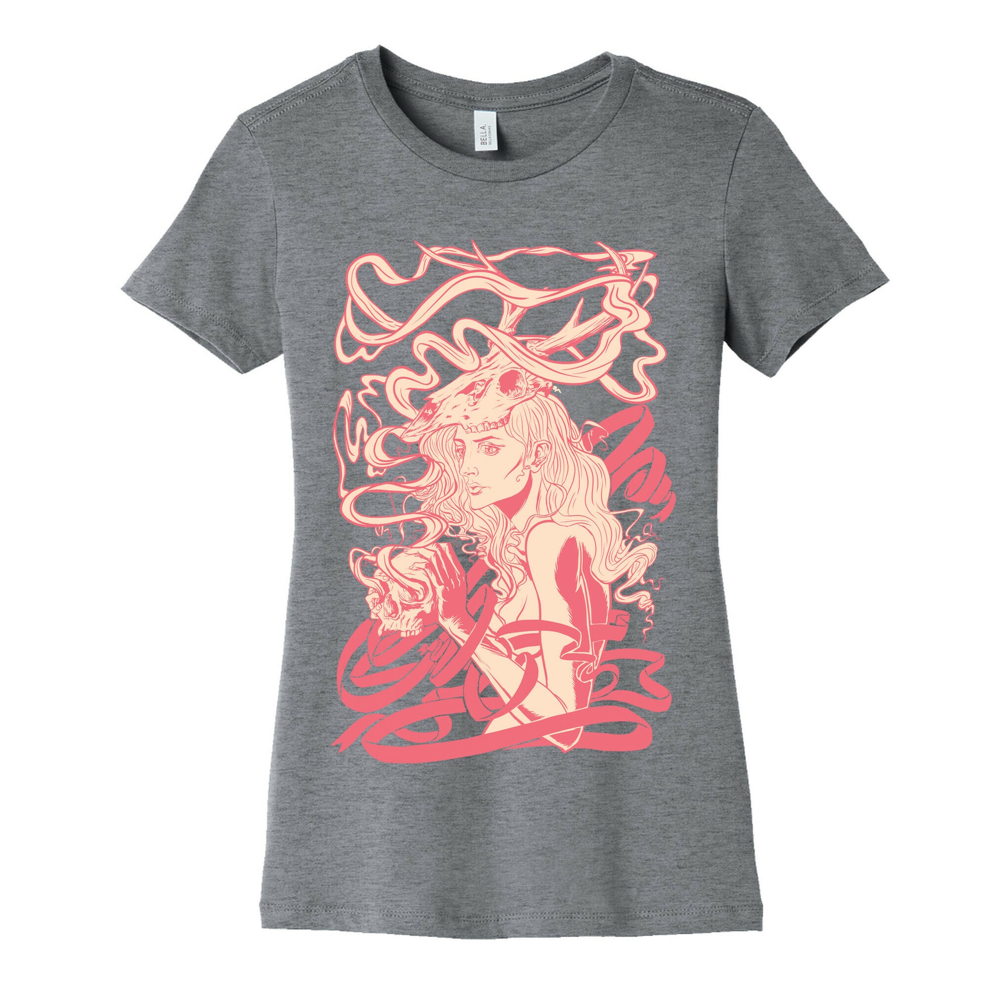 Skull Witch Women's Cotton Tee