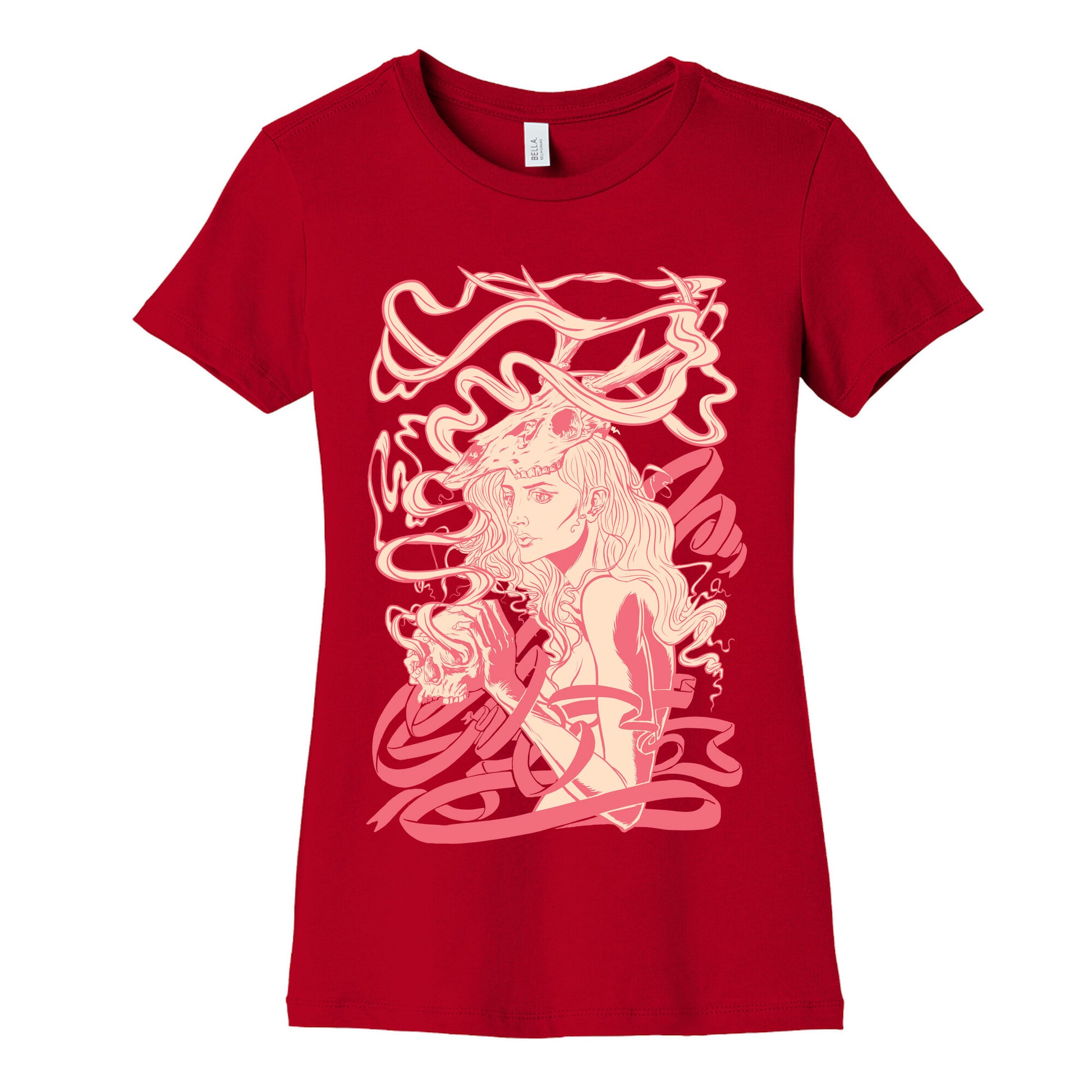Skull Witch Women's Cotton Tee