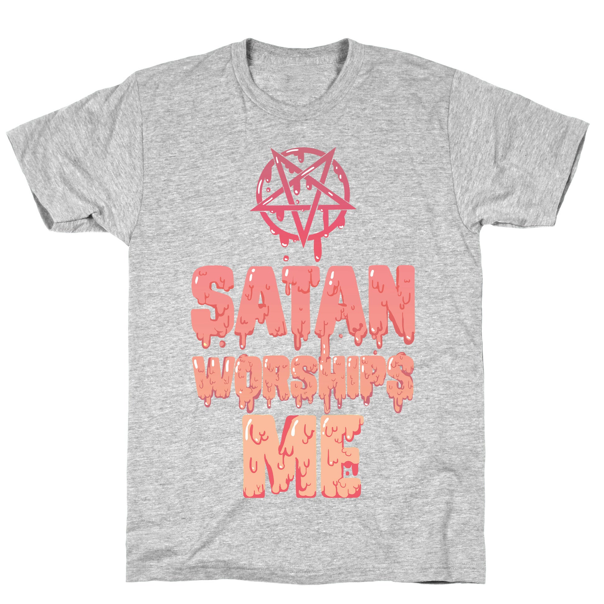 Satan Worships Me T-Shirt