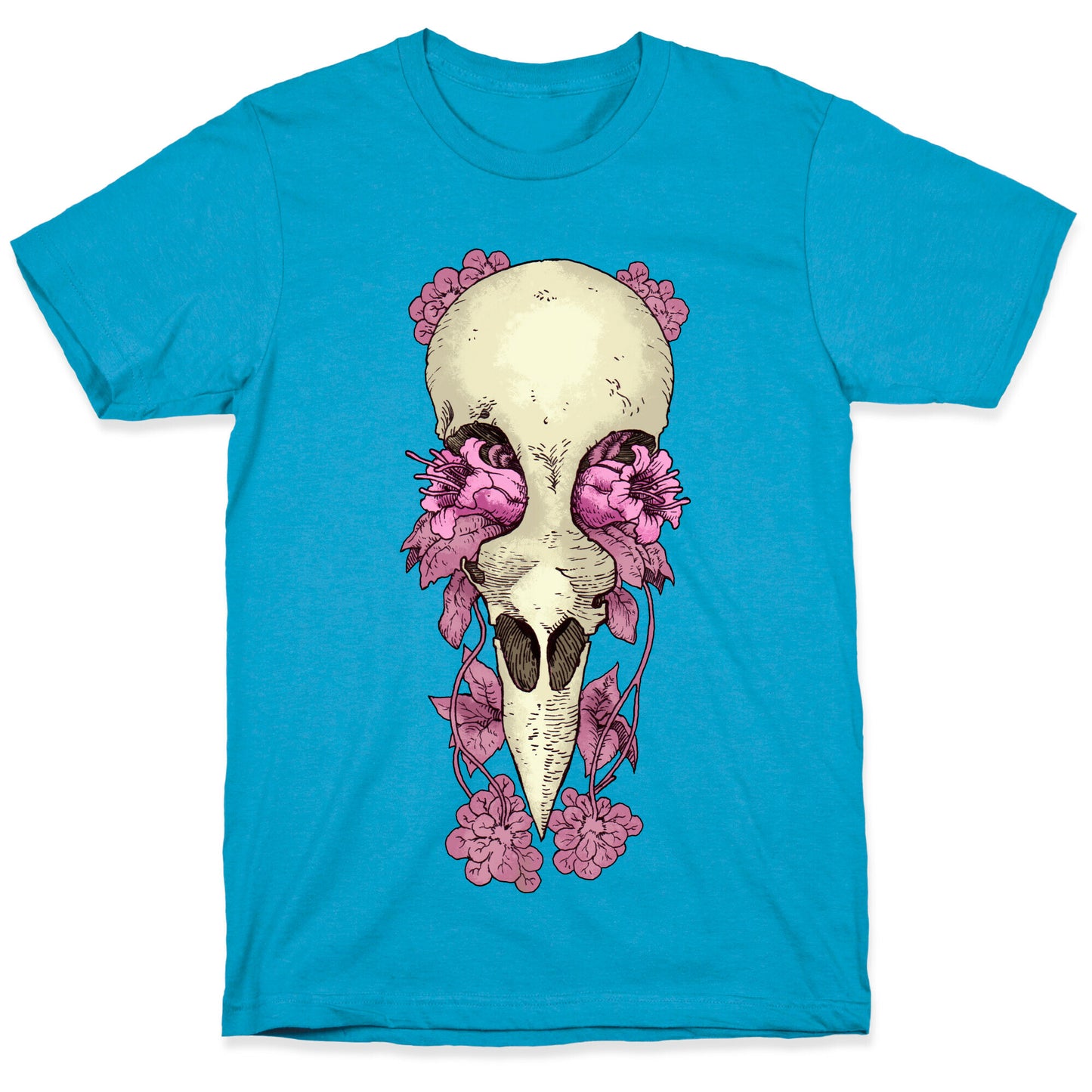 Bird Skull Unisex Triblend Tee