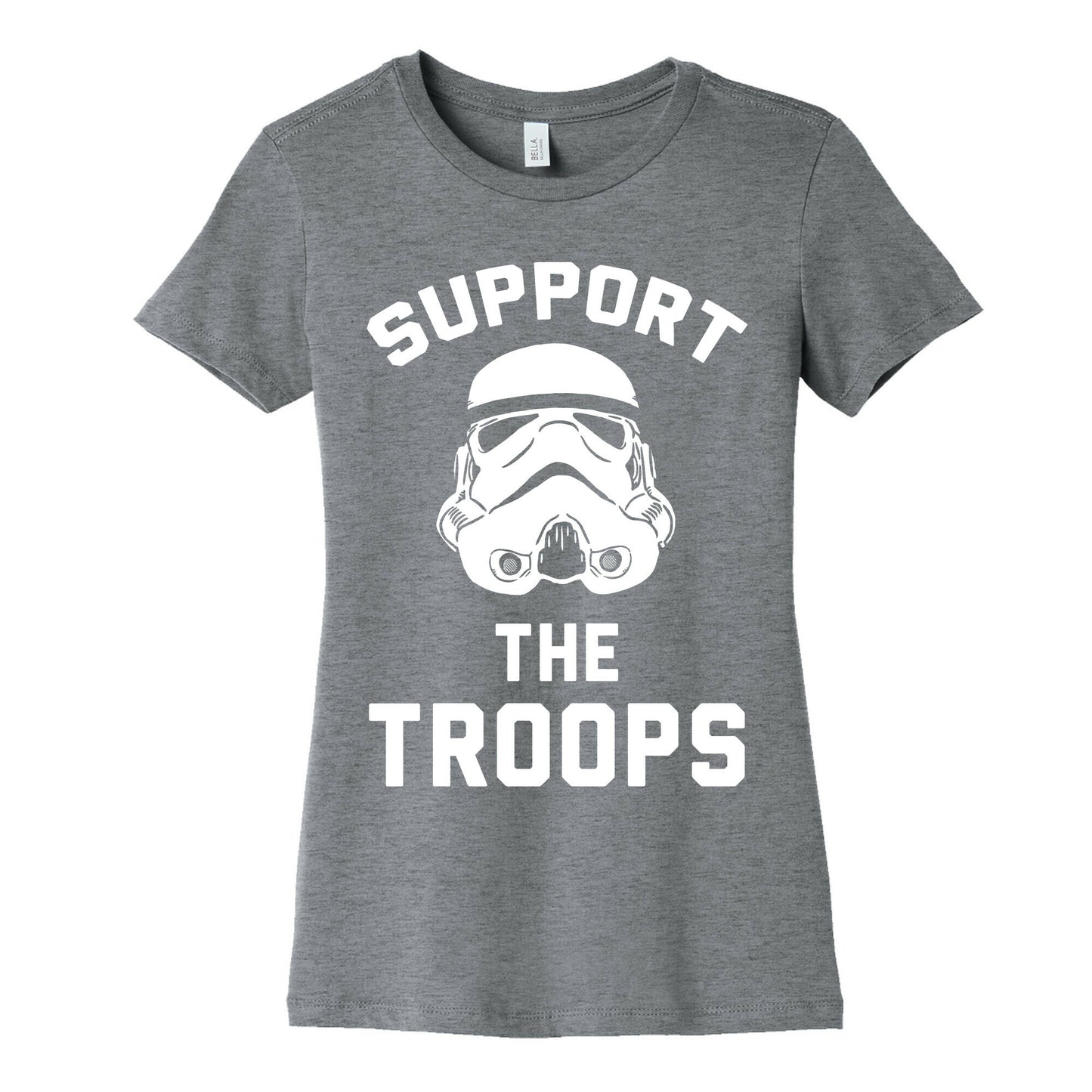 Support The Troops Women's Cotton Tee