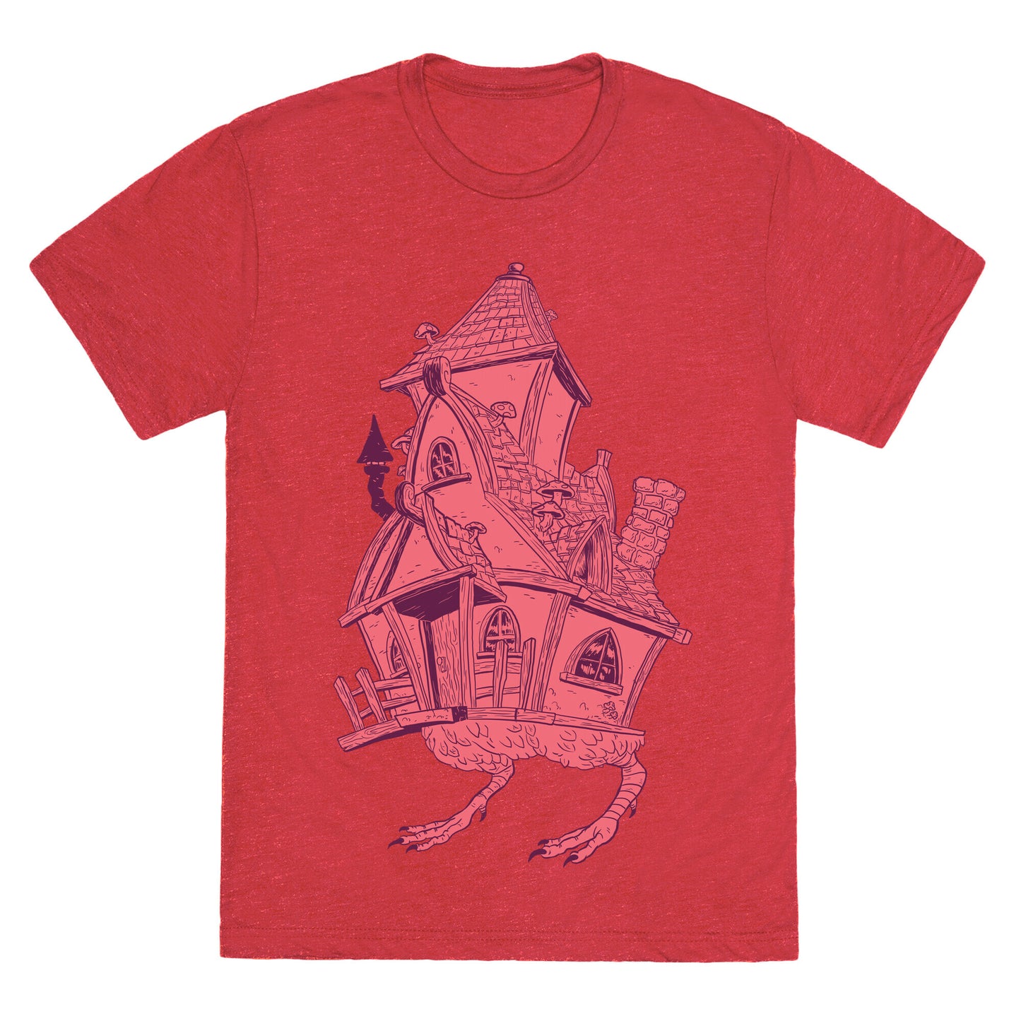 Baba Yaga's House Unisex Triblend Tee