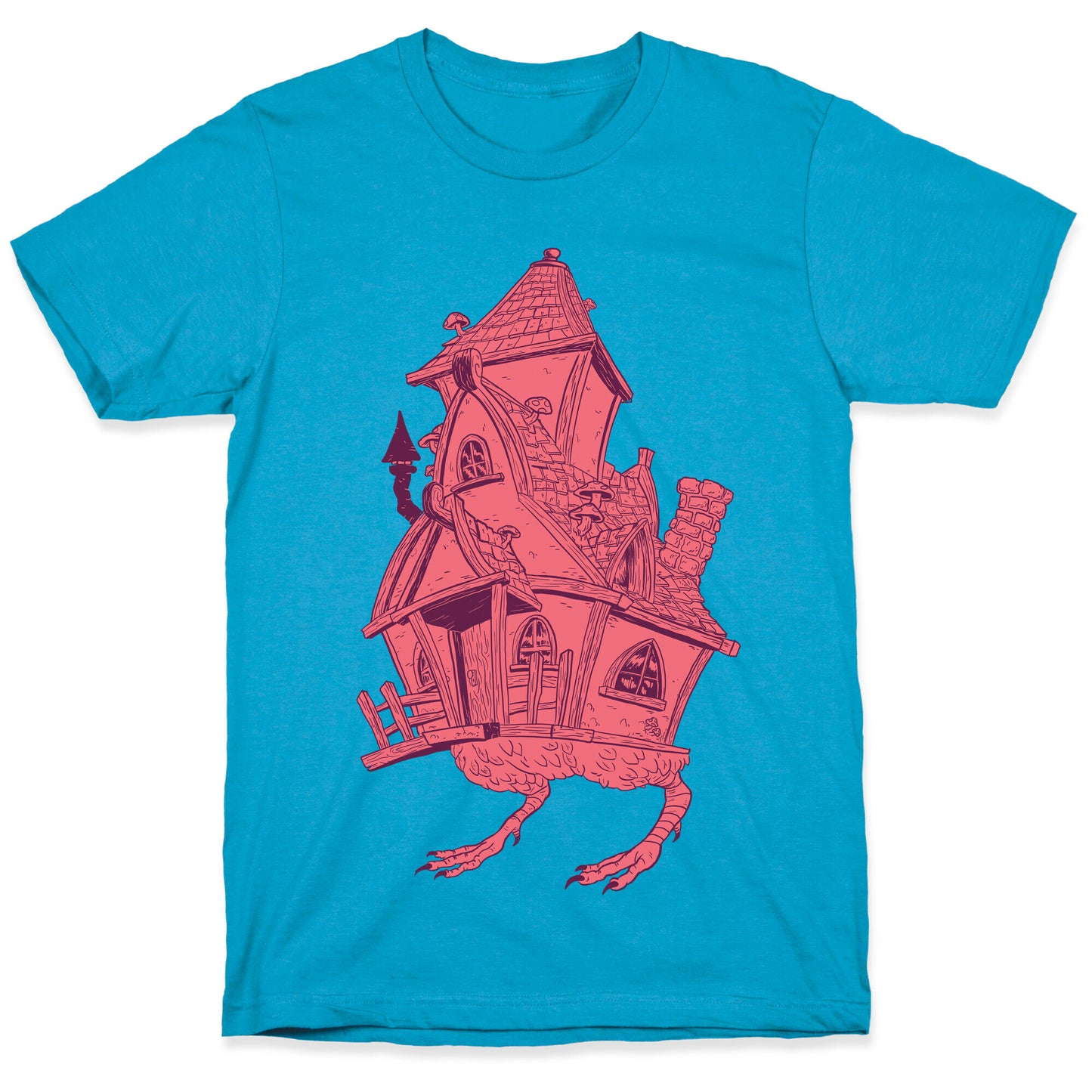 Baba Yaga's House Unisex Triblend Tee