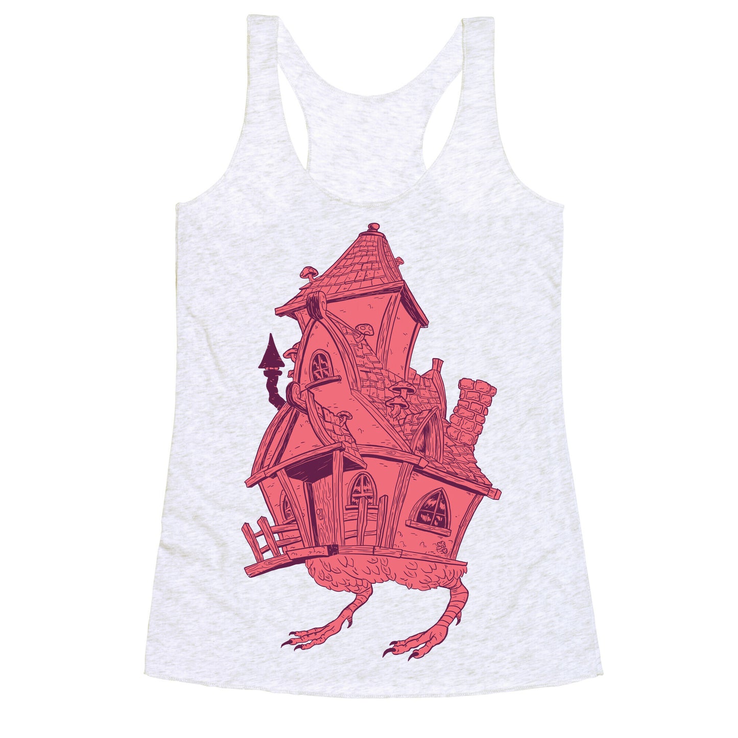 Baba Yaga's House Racerback Tank