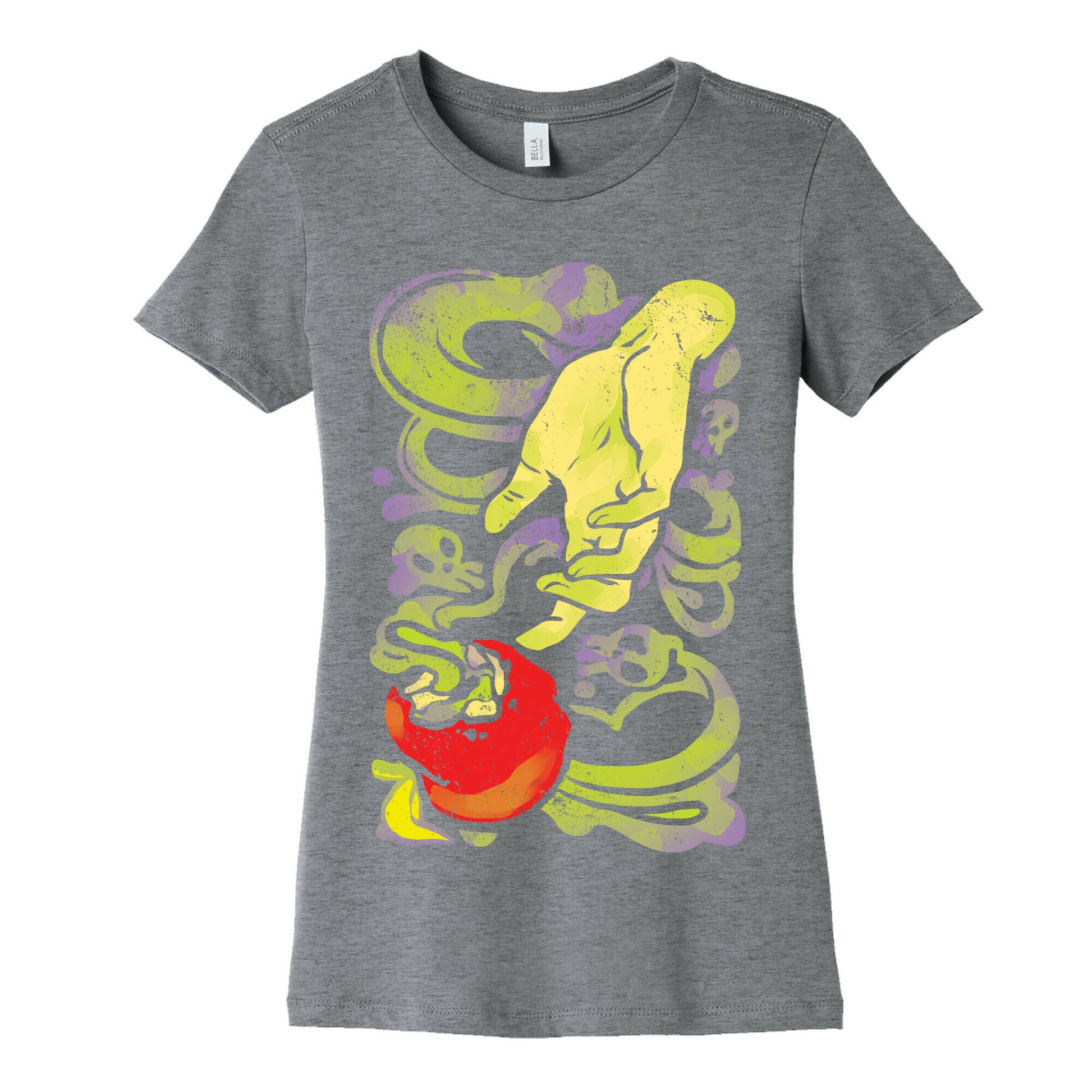 Poisoned Apple and Hand Women's Cotton Tee