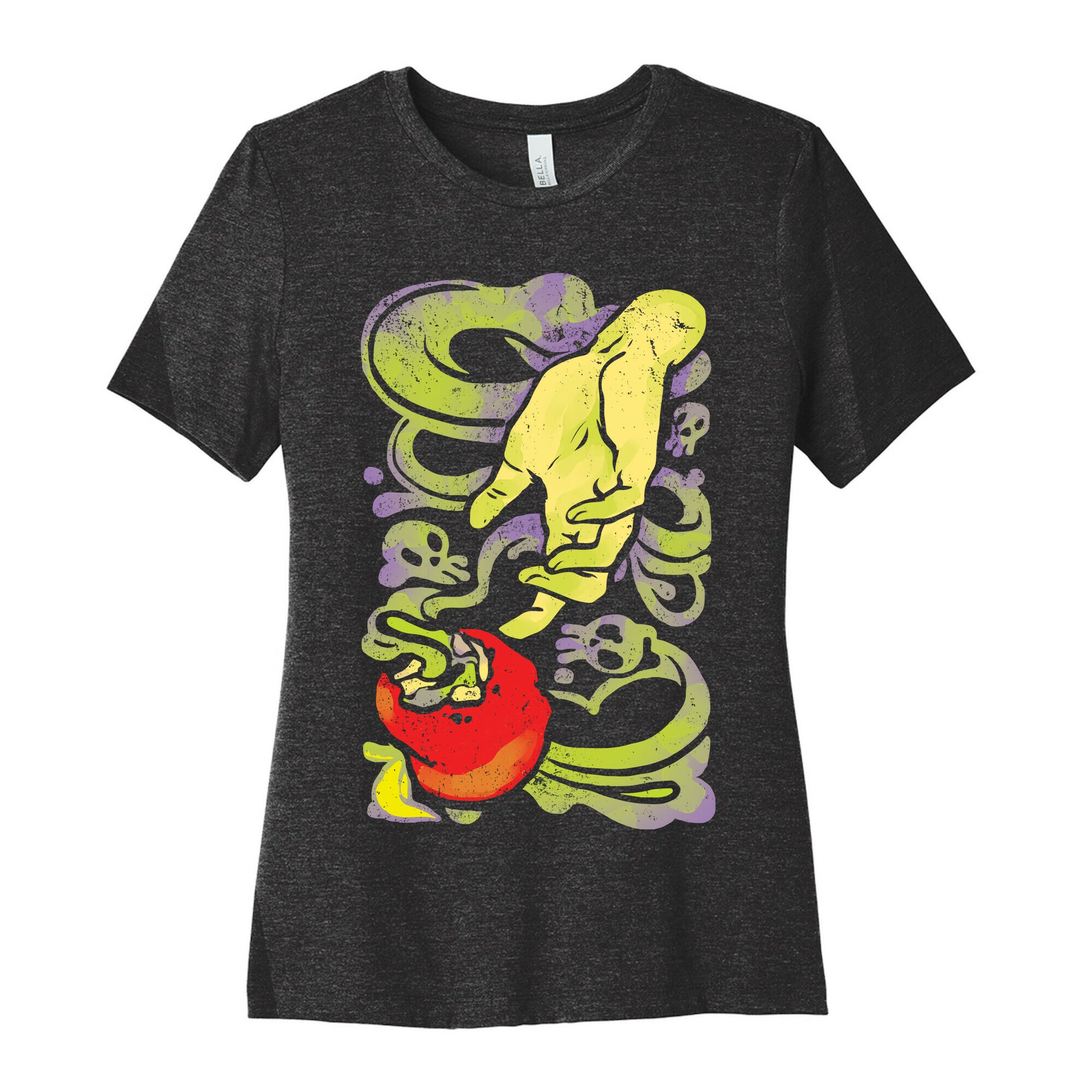 Poisoned Apple and Hand Women's Cotton Tee