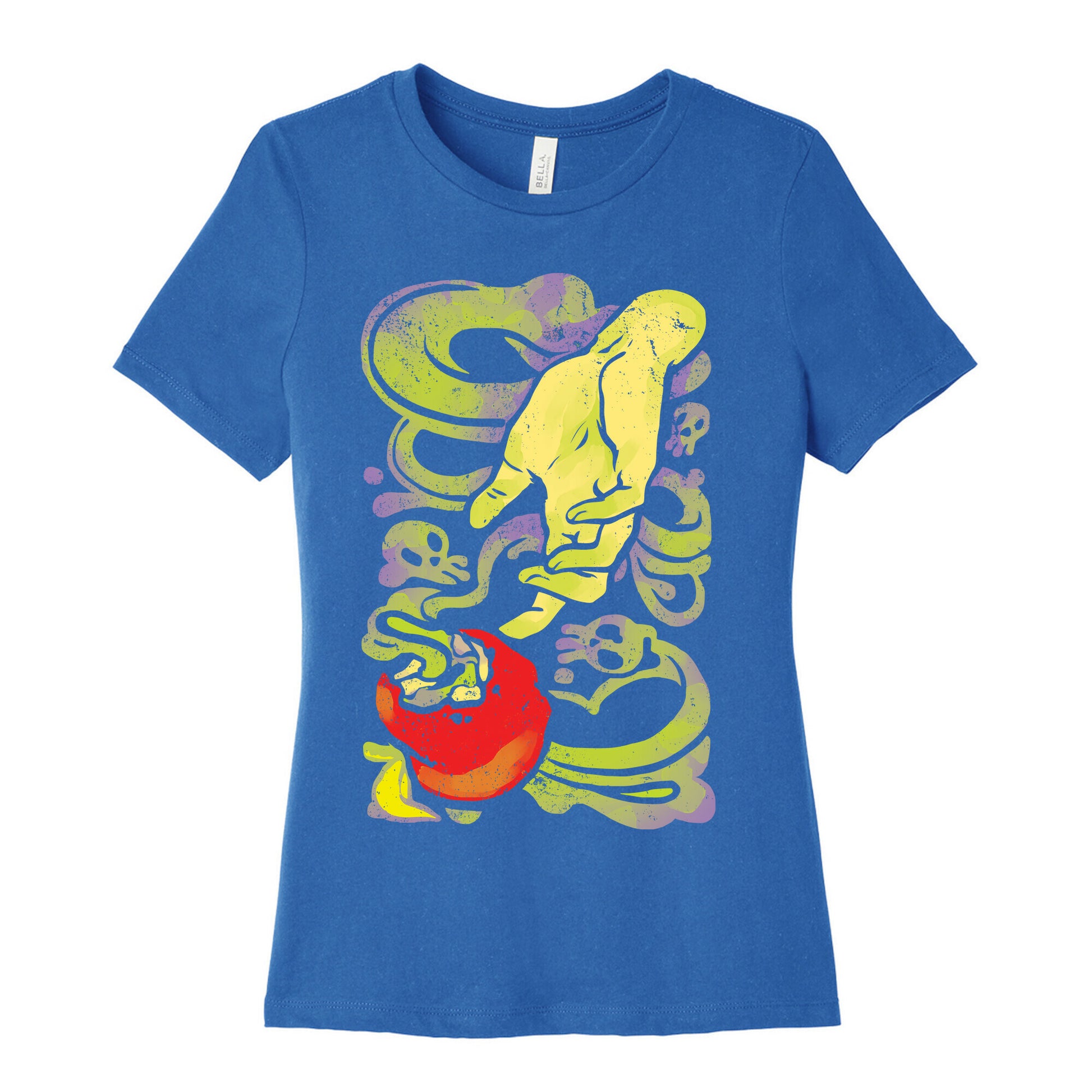 Poisoned Apple and Hand Women's Cotton Tee