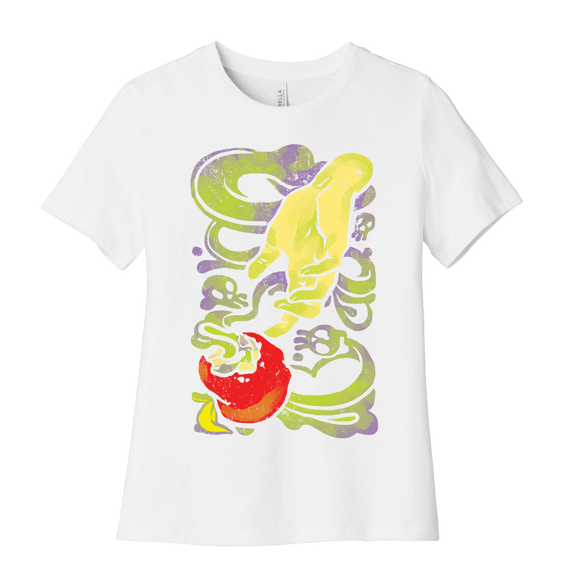 Poisoned Apple and Hand Women's Cotton Tee