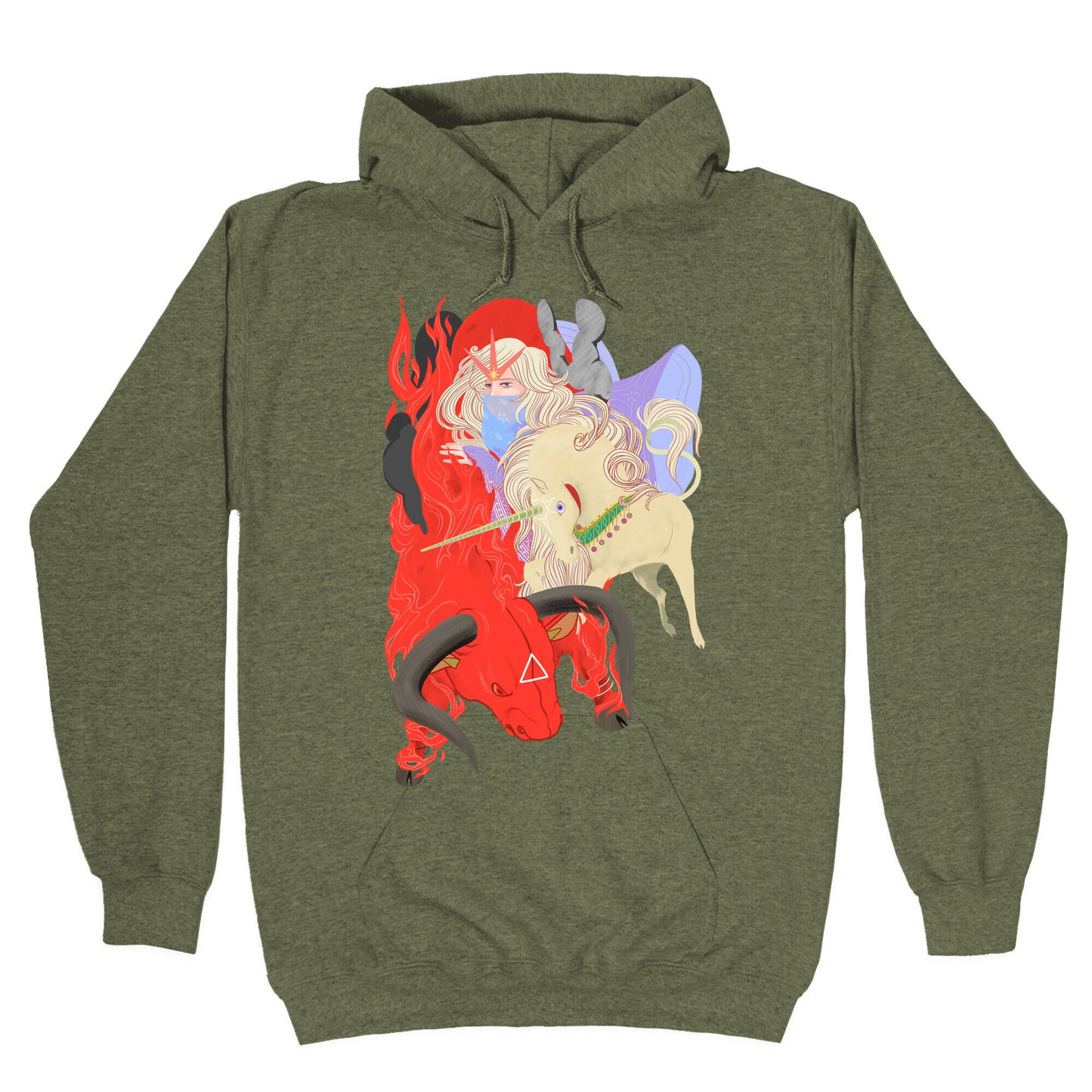The Last Unicorn and the Red Bull Hoodie
