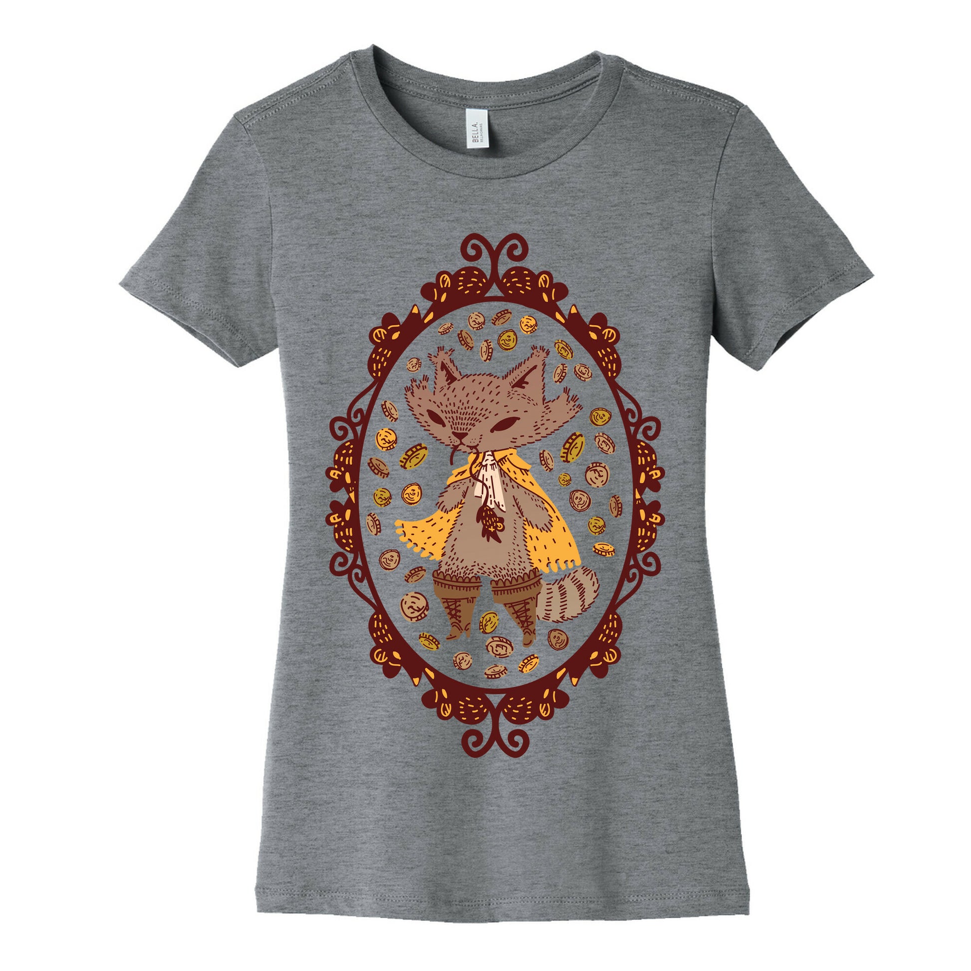 Puss In Boots Women's Cotton Tee