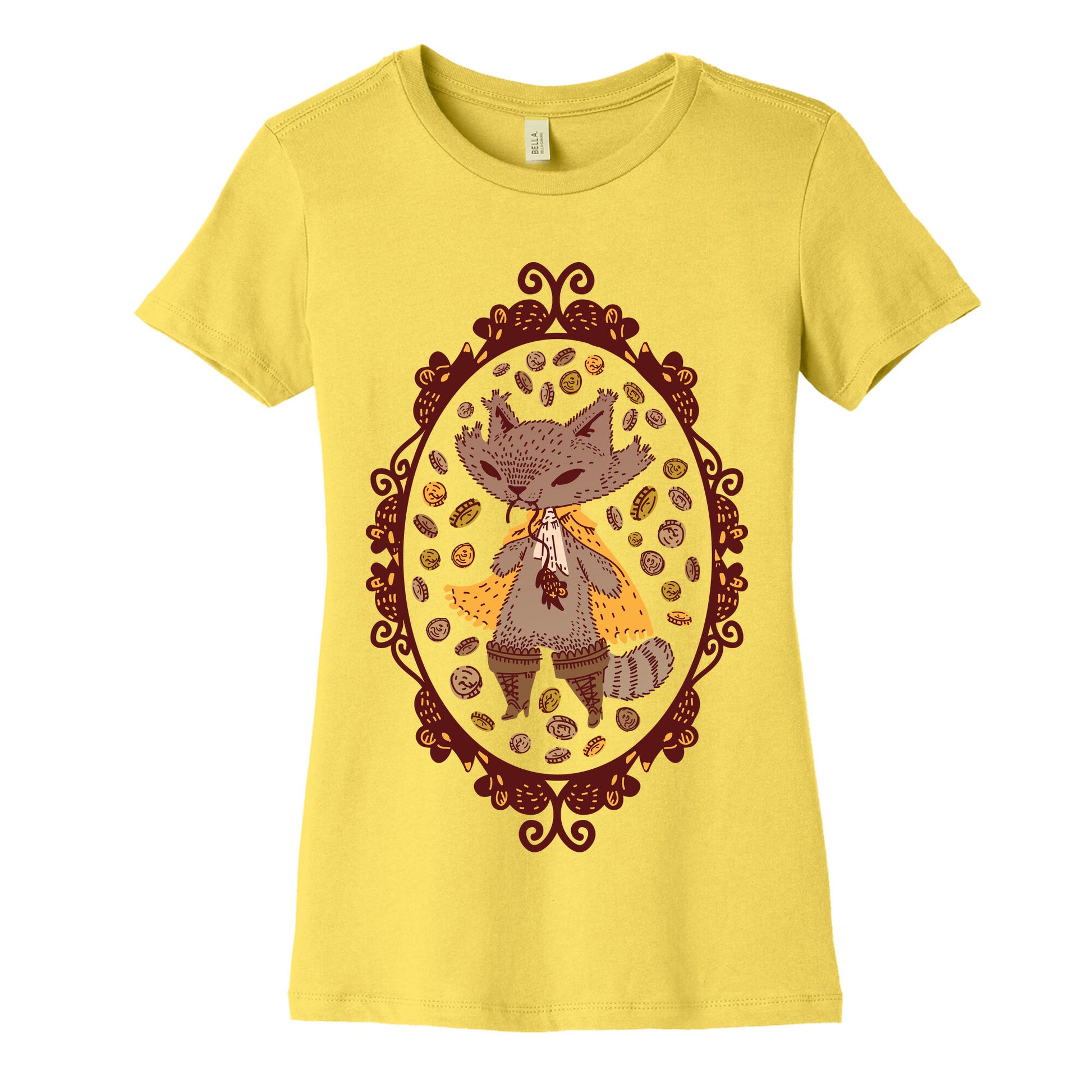 Puss In Boots Women's Cotton Tee