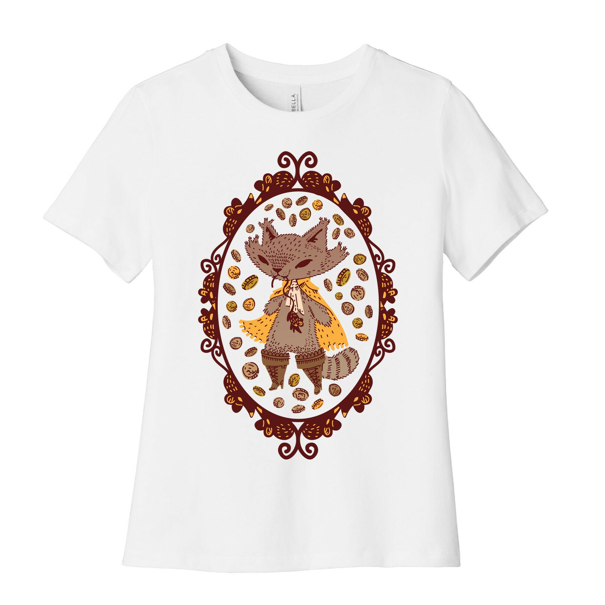 Puss In Boots Women's Cotton Tee