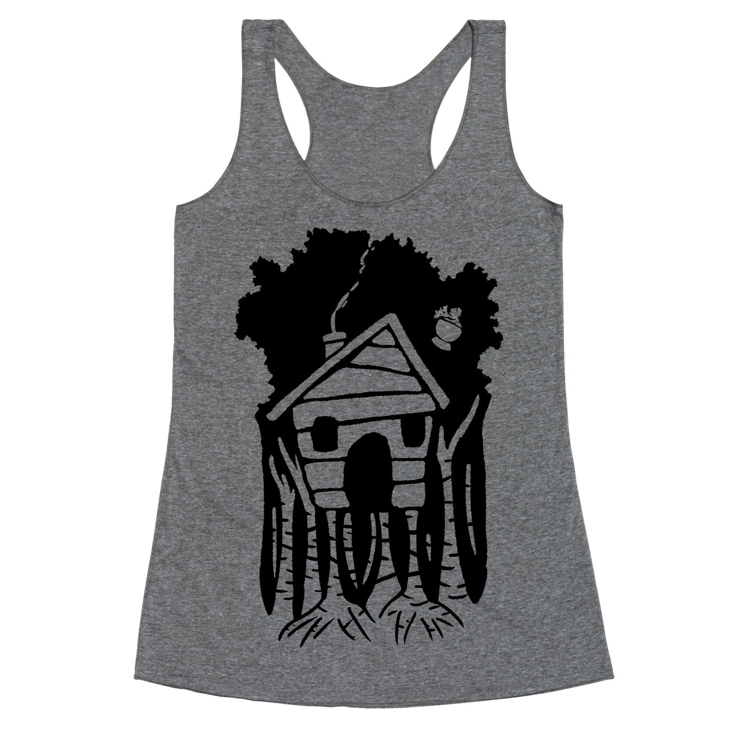 Yaga's House On Hen's Legs Racerback Tank