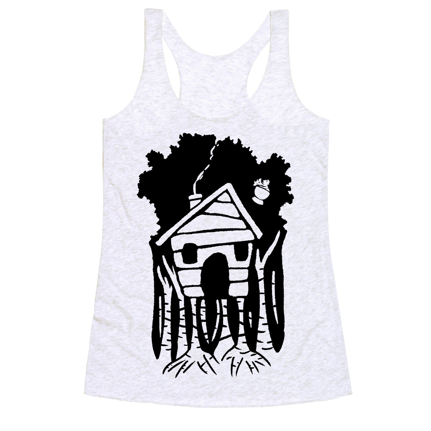 Yaga's House On Hen's Legs Racerback Tank