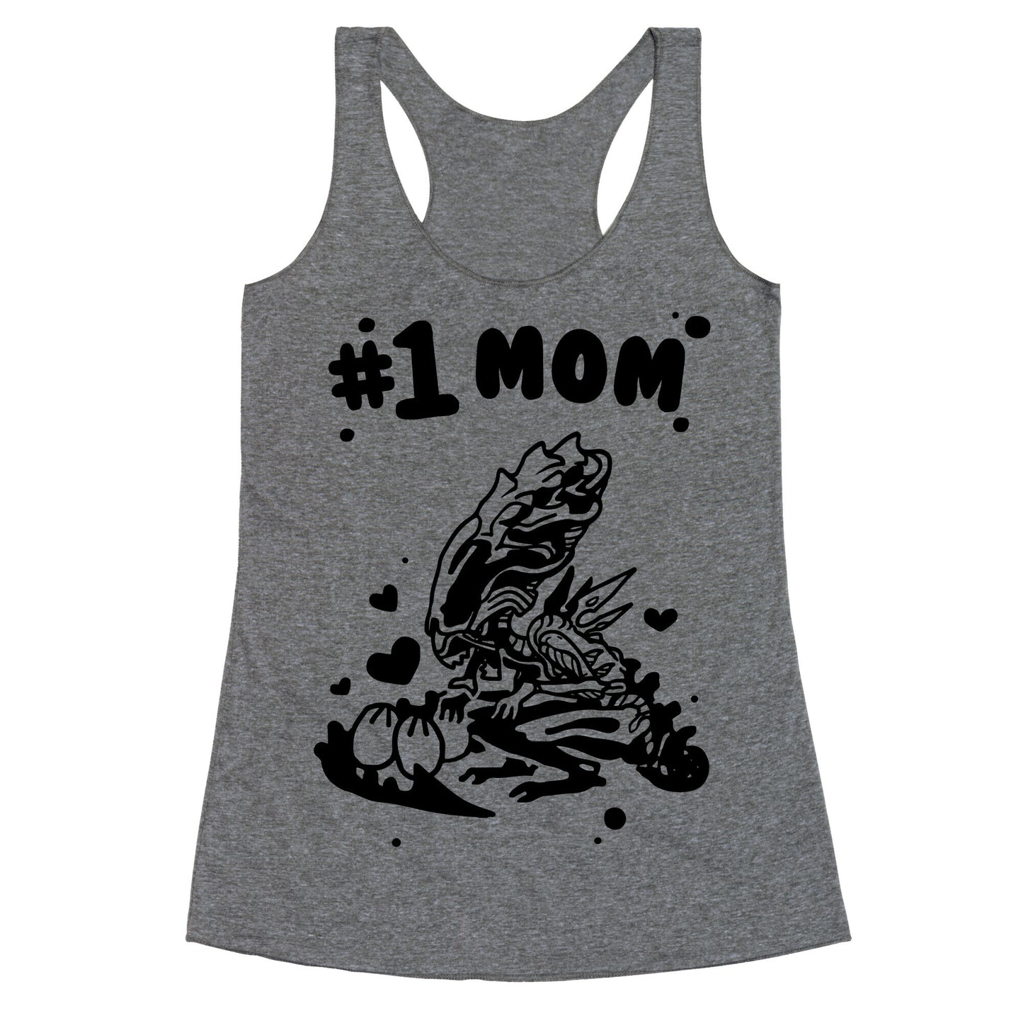 Alien Queen #1 Mom Racerback Tank