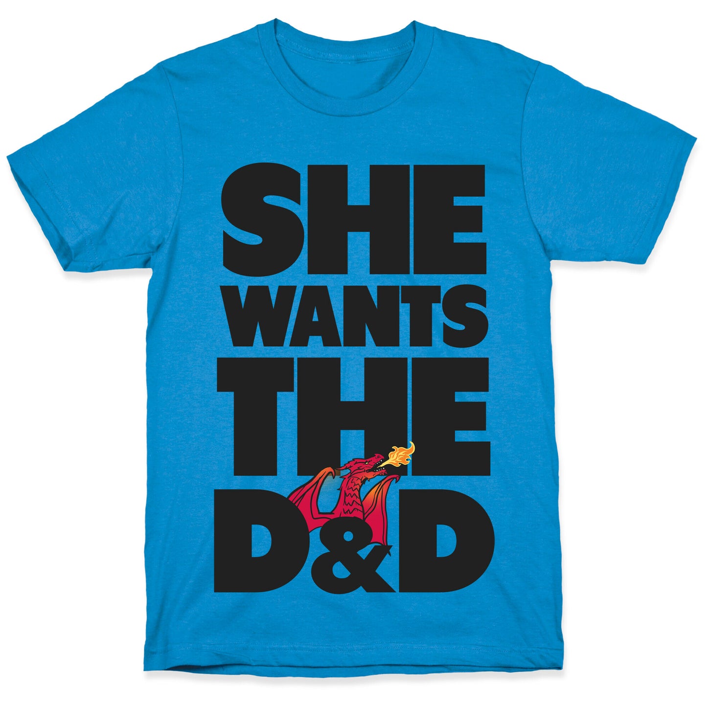 She Wants The D & D T-Shirt