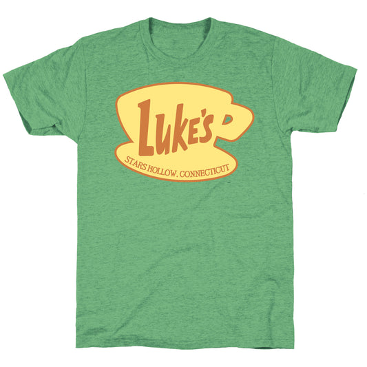 Luke's Diner Logo Unisex Triblend Tee