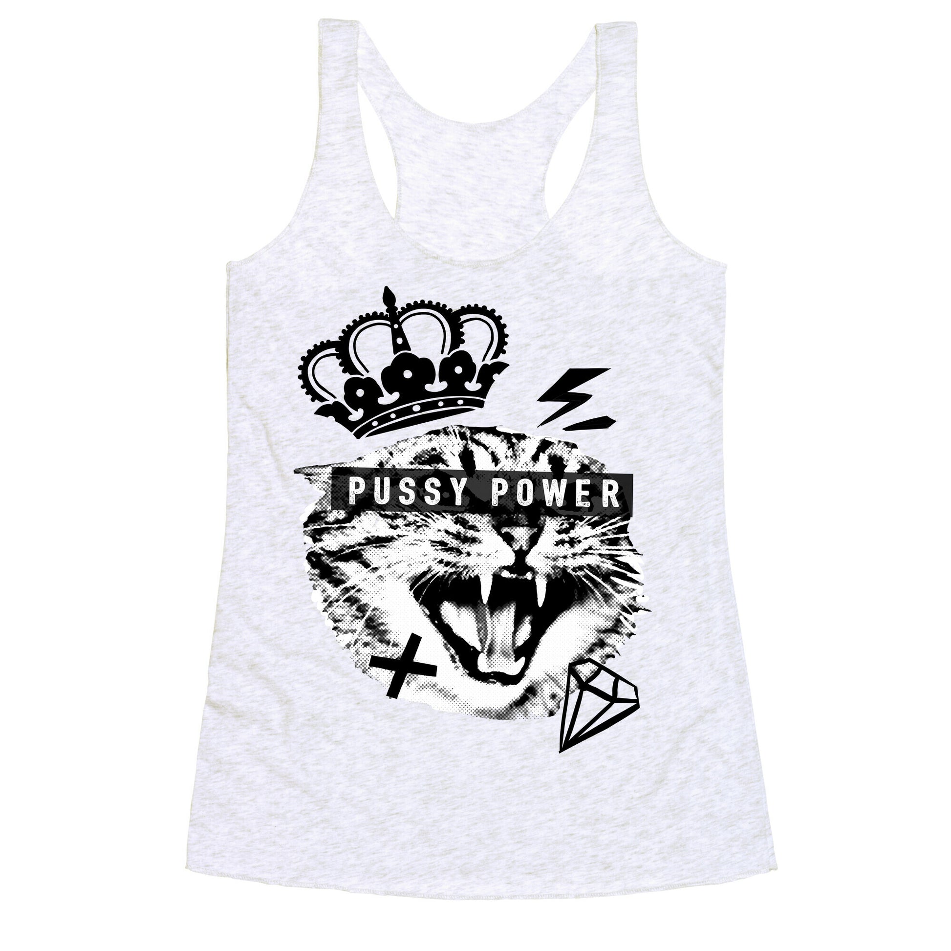 Pussy Power Racerback Tank