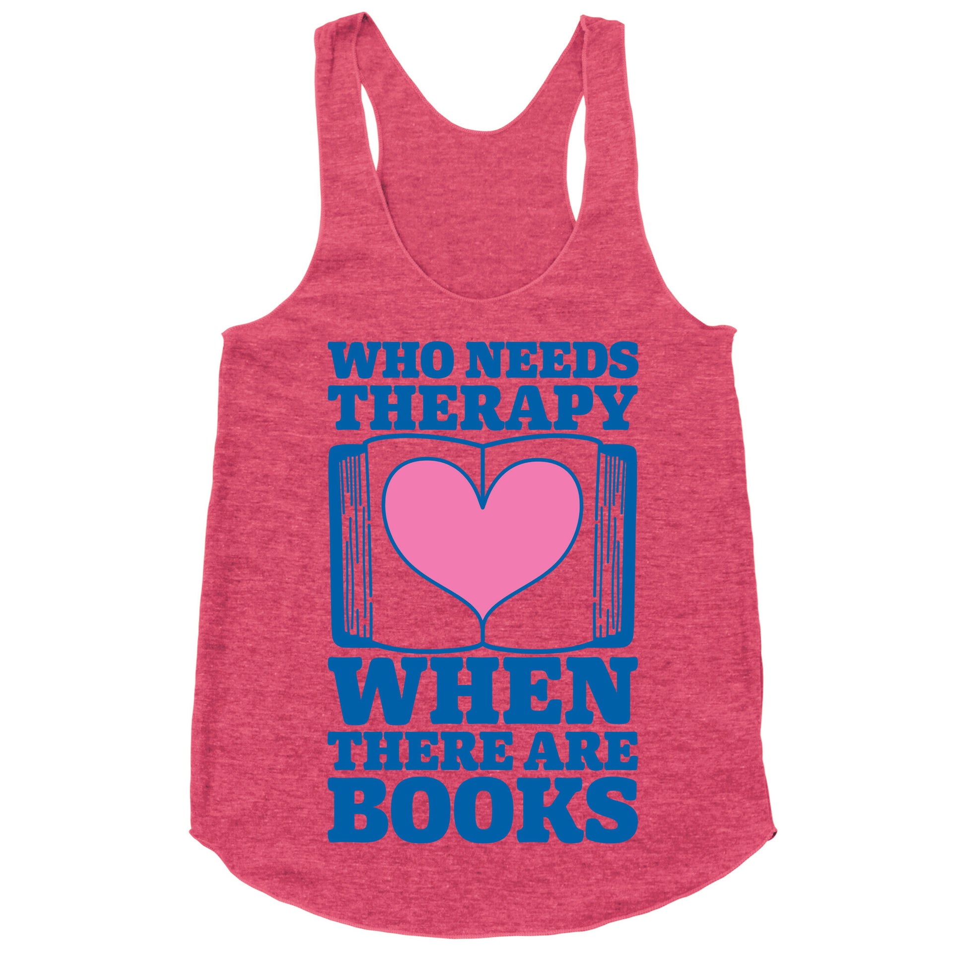 Book Therapy Racerback Tank
