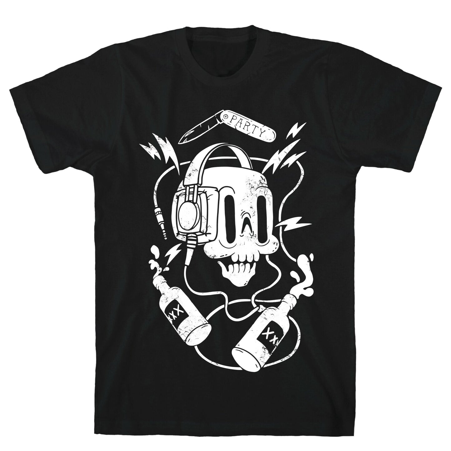 Party Skull T-Shirt