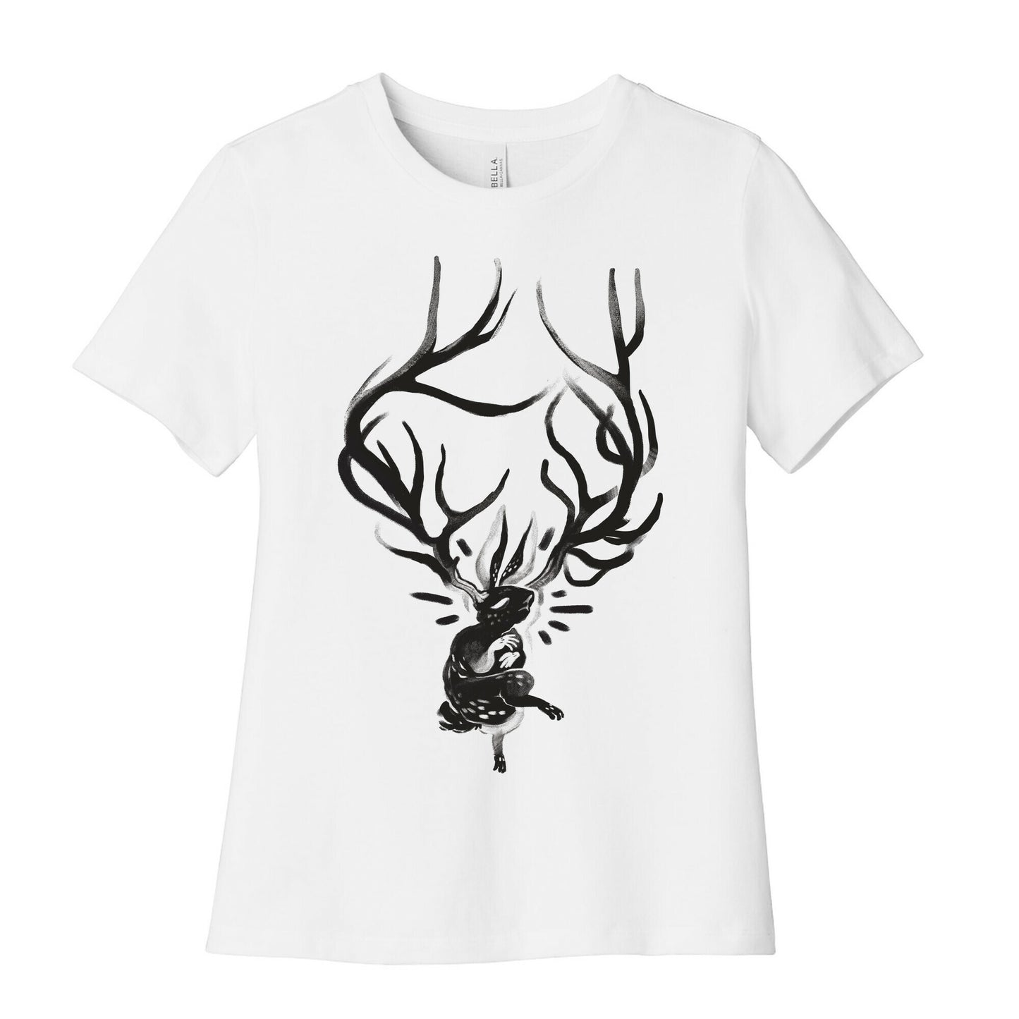 A Jackalope's Lullaby Women's Cotton Tee