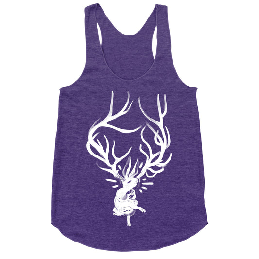 A Jackalope's Lullaby Racerback Tank