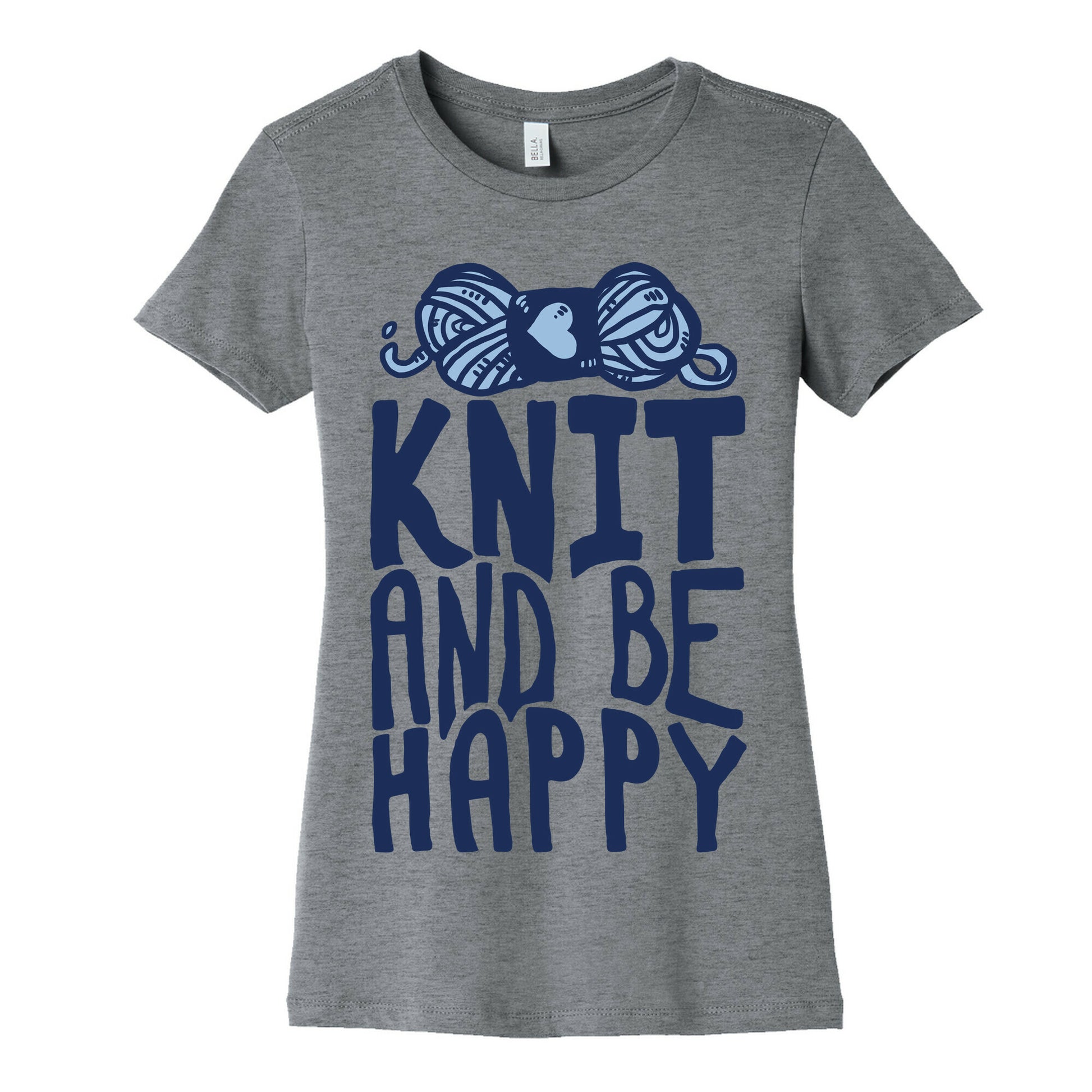 Knit And Be Happy Women's Cotton Tee