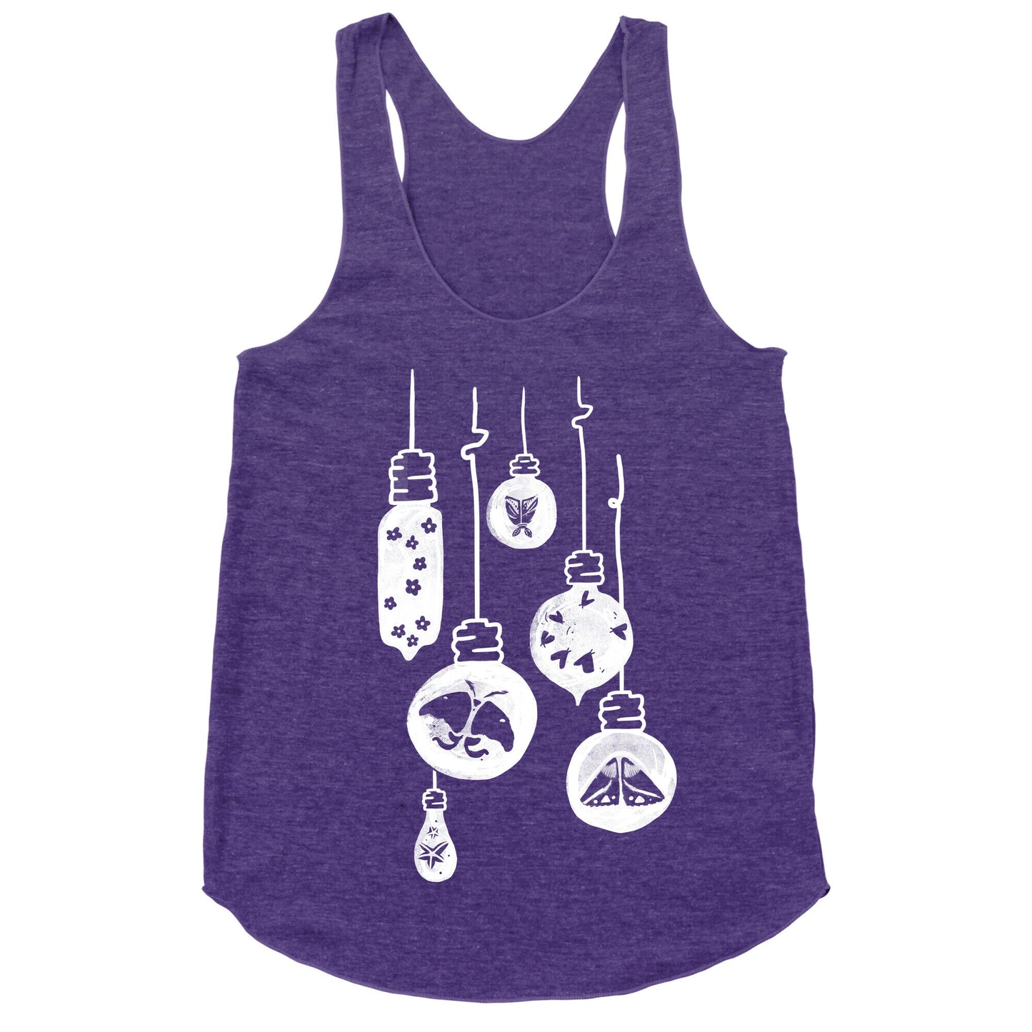 Moth And Wallflower Indie Lights Racerback Tank
