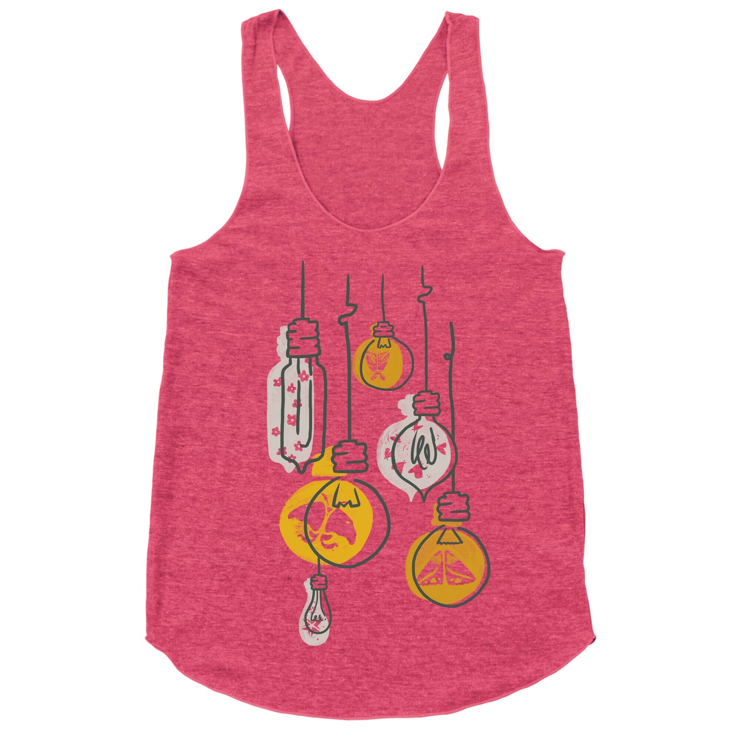 Moth And Wallflower Indie Lights Racerback Tank