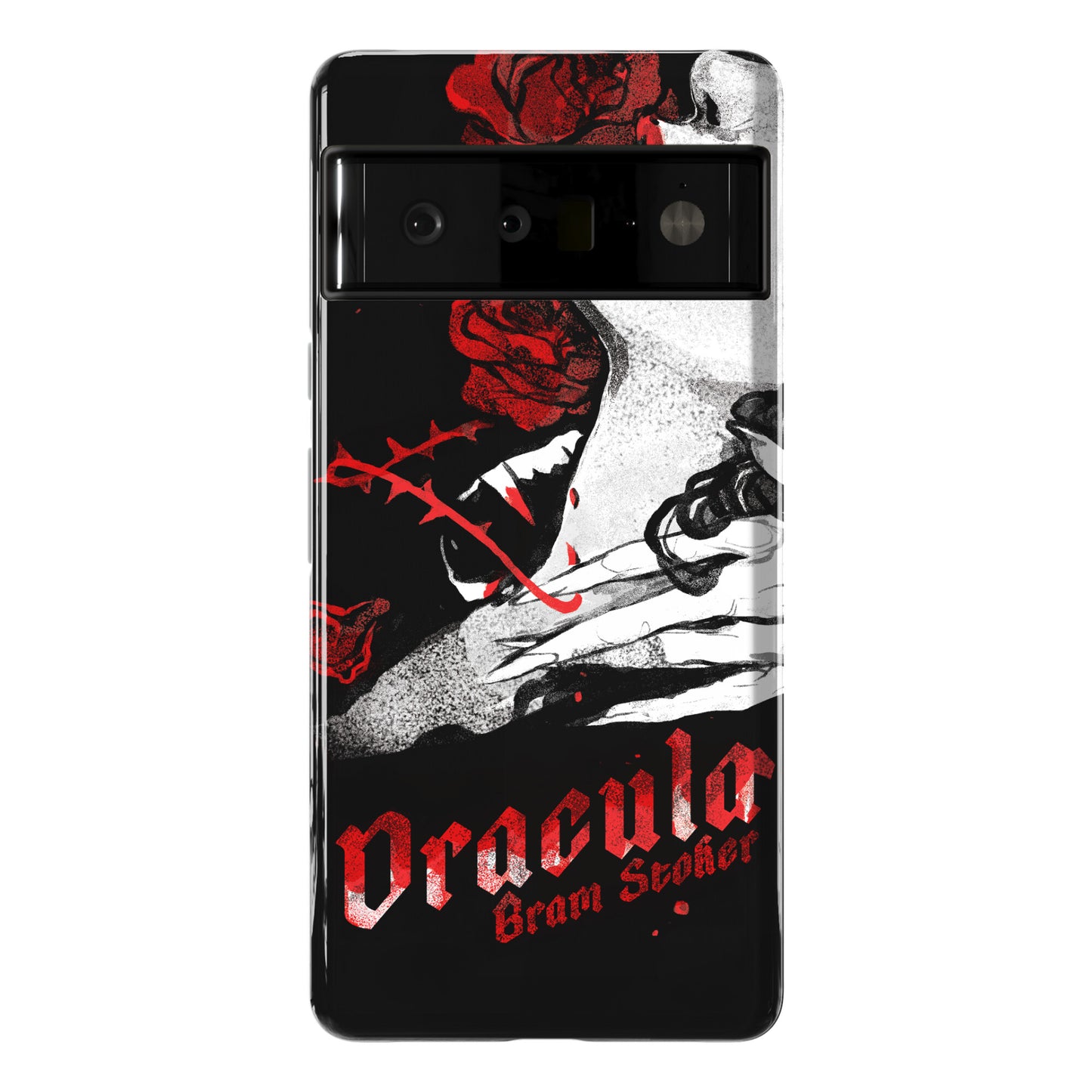 Dracula Book Cover Phone Case