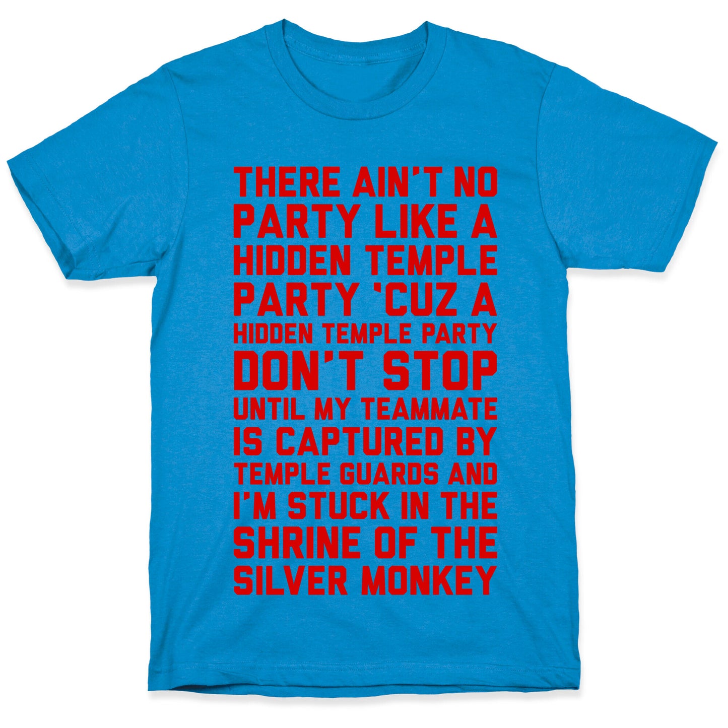Ain't No Party Like A Hidden Temple Party T-Shirt