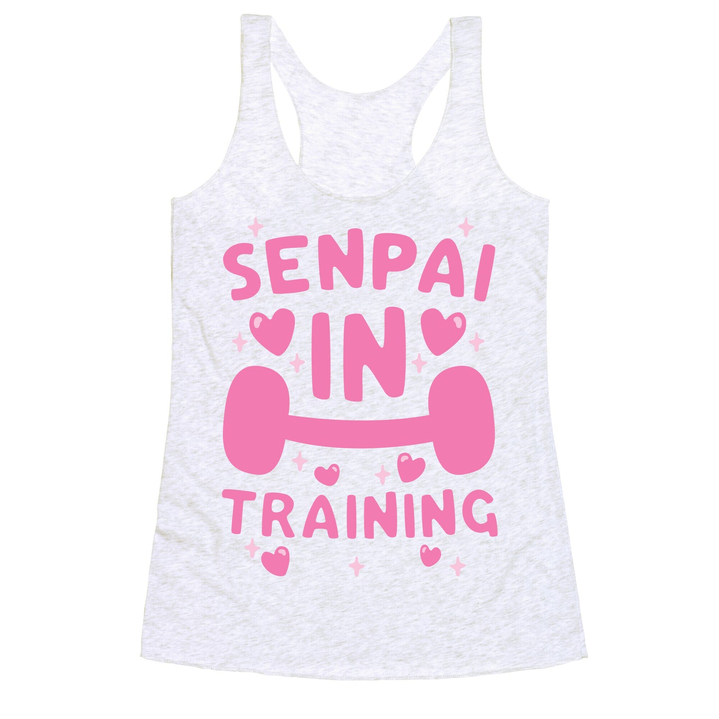 Senpai In Training Racerback Tank