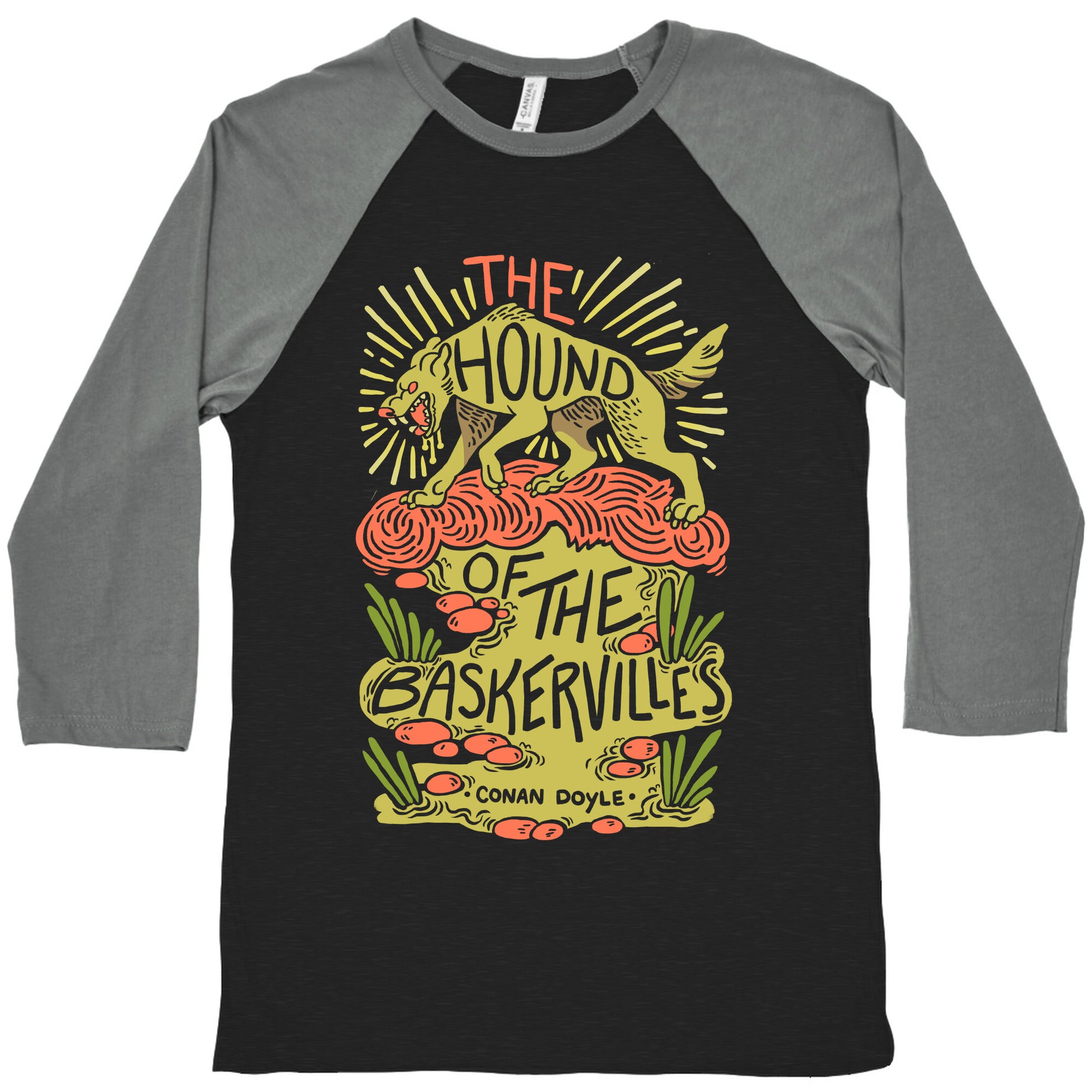 The Hound Of The Baskervilles Baseball Tee