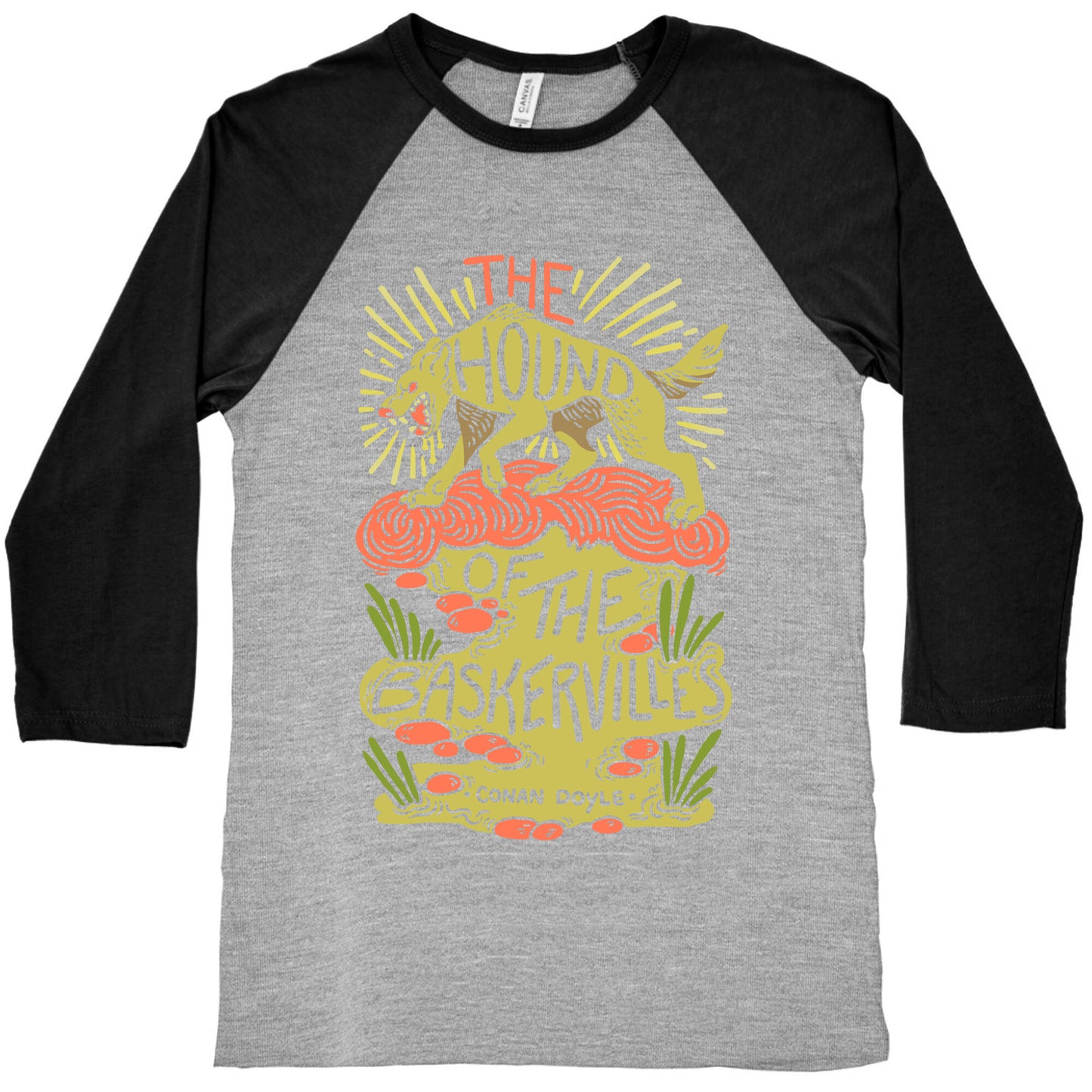 The Hound Of The Baskervilles Baseball Tee