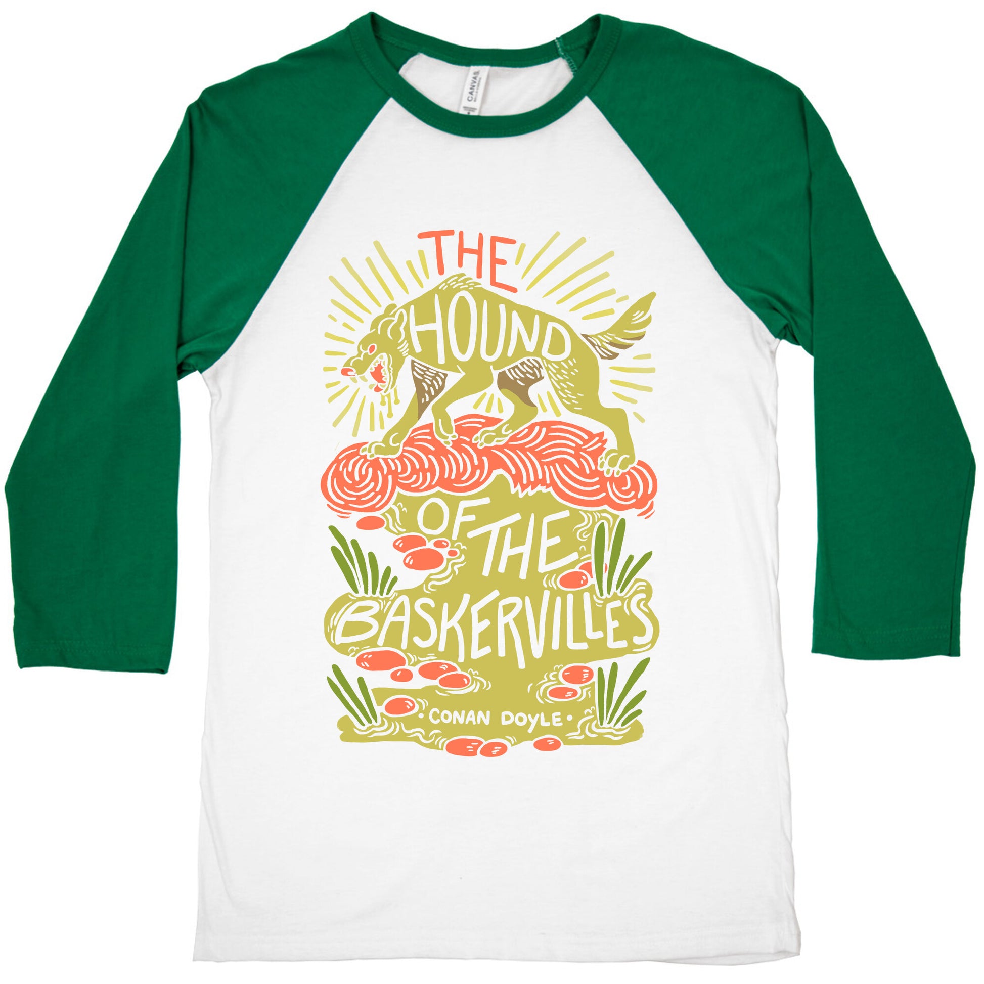 The Hound Of The Baskervilles Baseball Tee