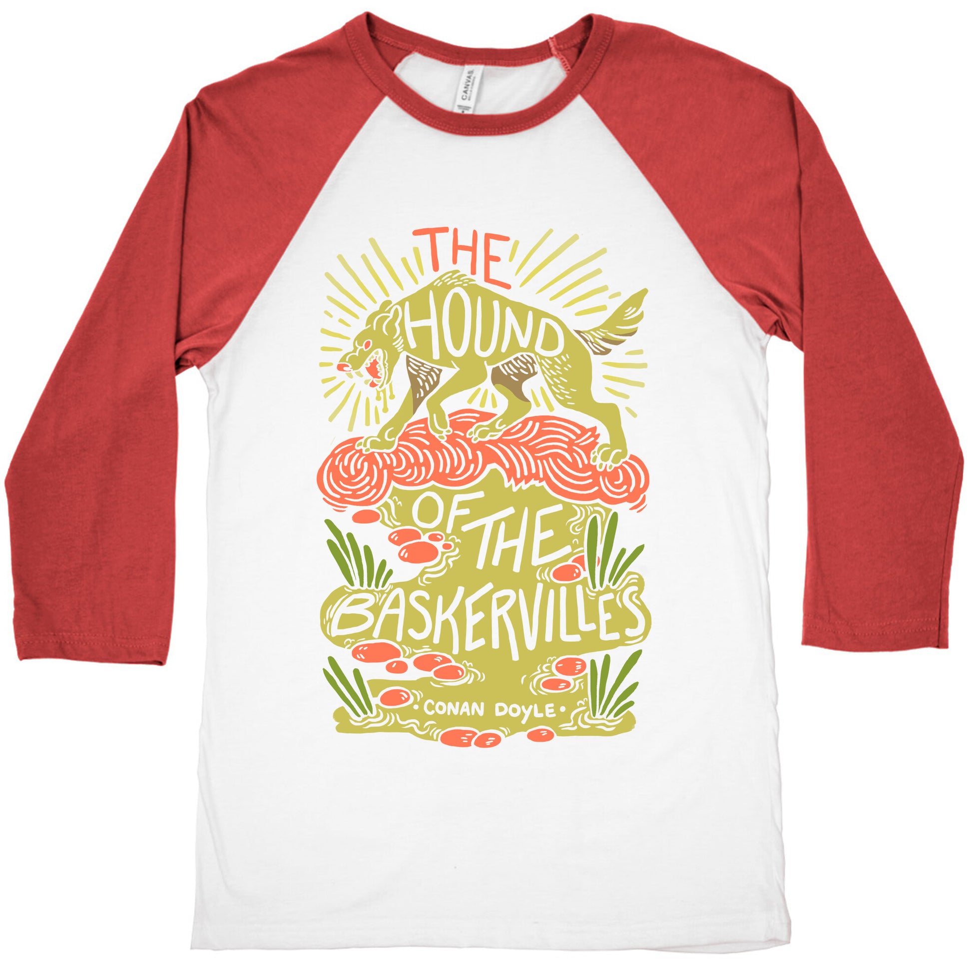 The Hound Of The Baskervilles Baseball Tee