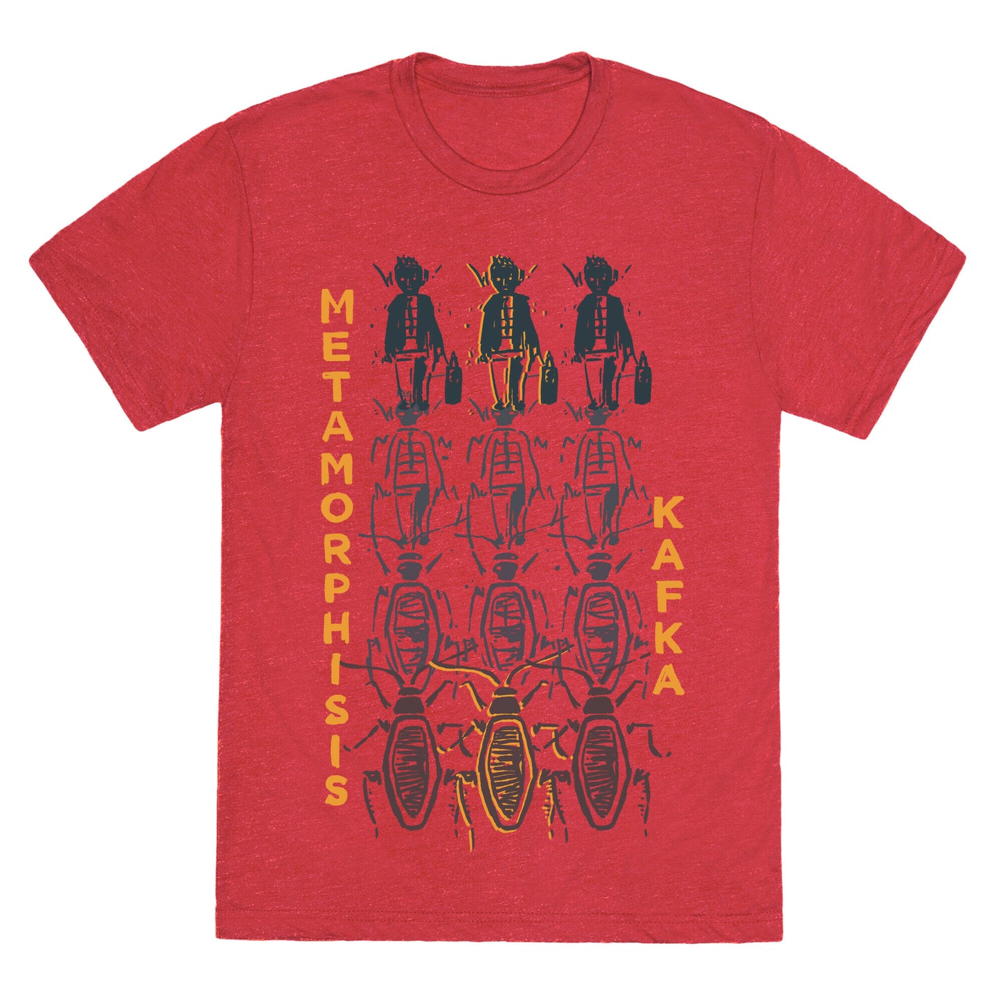 Kafka's Metamorphosis Unisex Triblend Tee