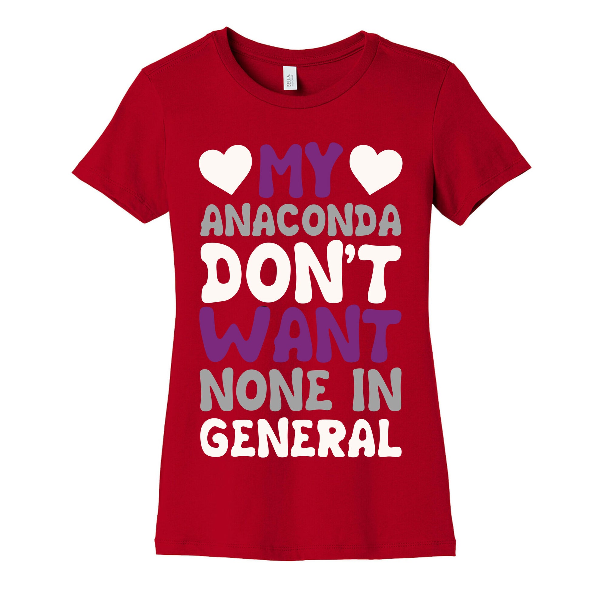 My Anaconda Don't Want None In General Women's Cotton Tee